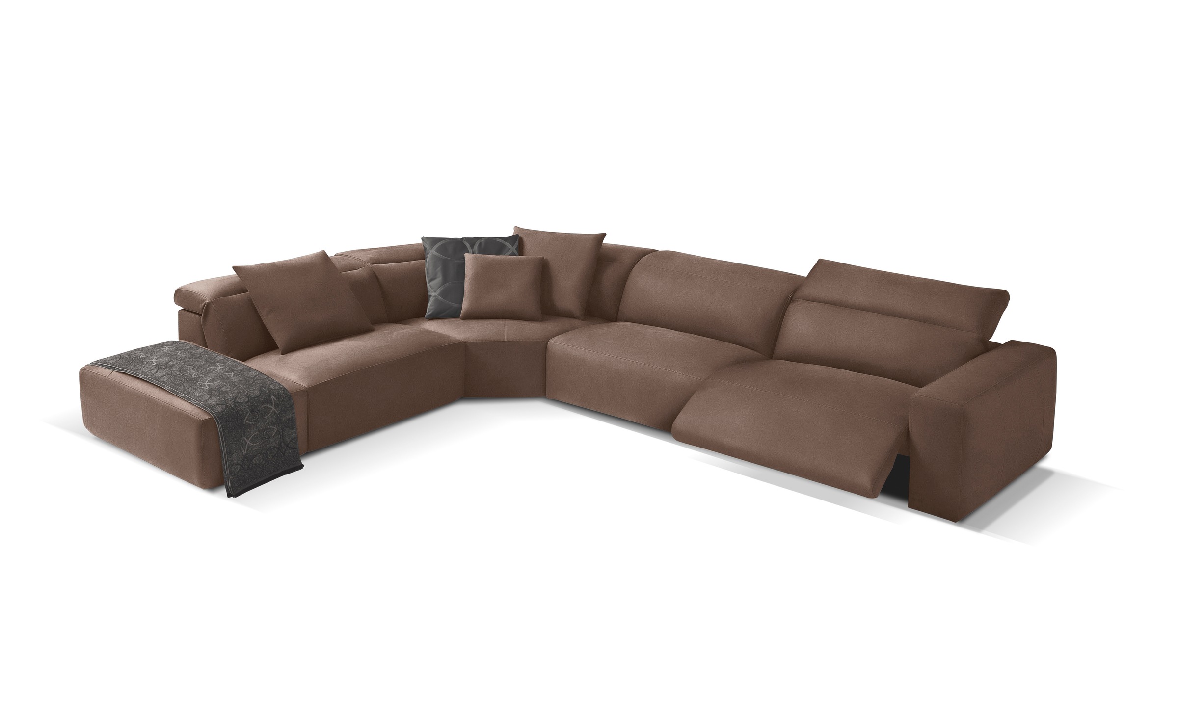 Egoitaliano Ecksofa »Beverly, extravangantes Designsofa mit erstklassigem S günstig online kaufen
