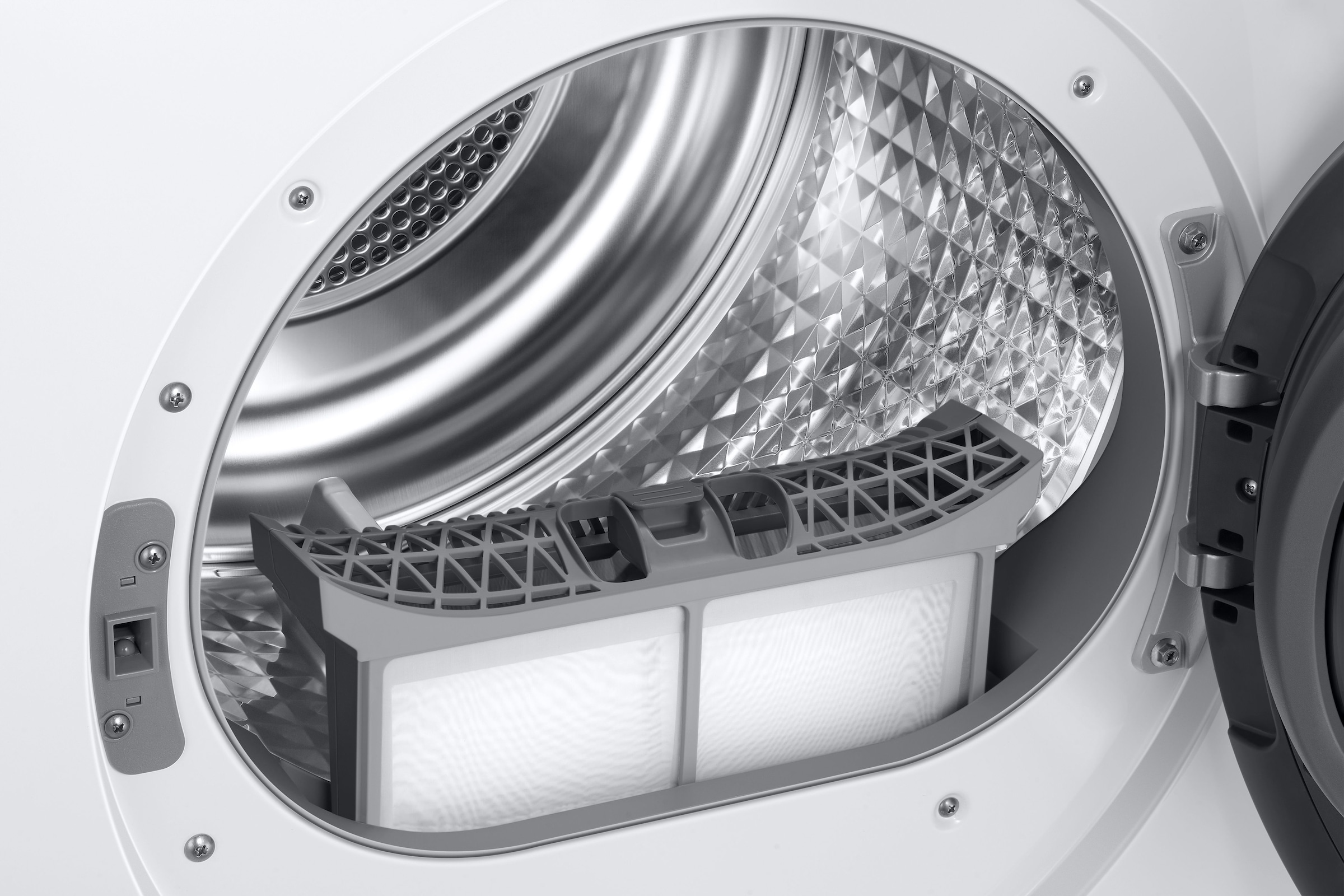 Samsung Wärmepumpentrockner »DV90DG6845LKU2«, DV6400D, 9 kg, Klartext-Display - Eiache und komfortable Bedienung
