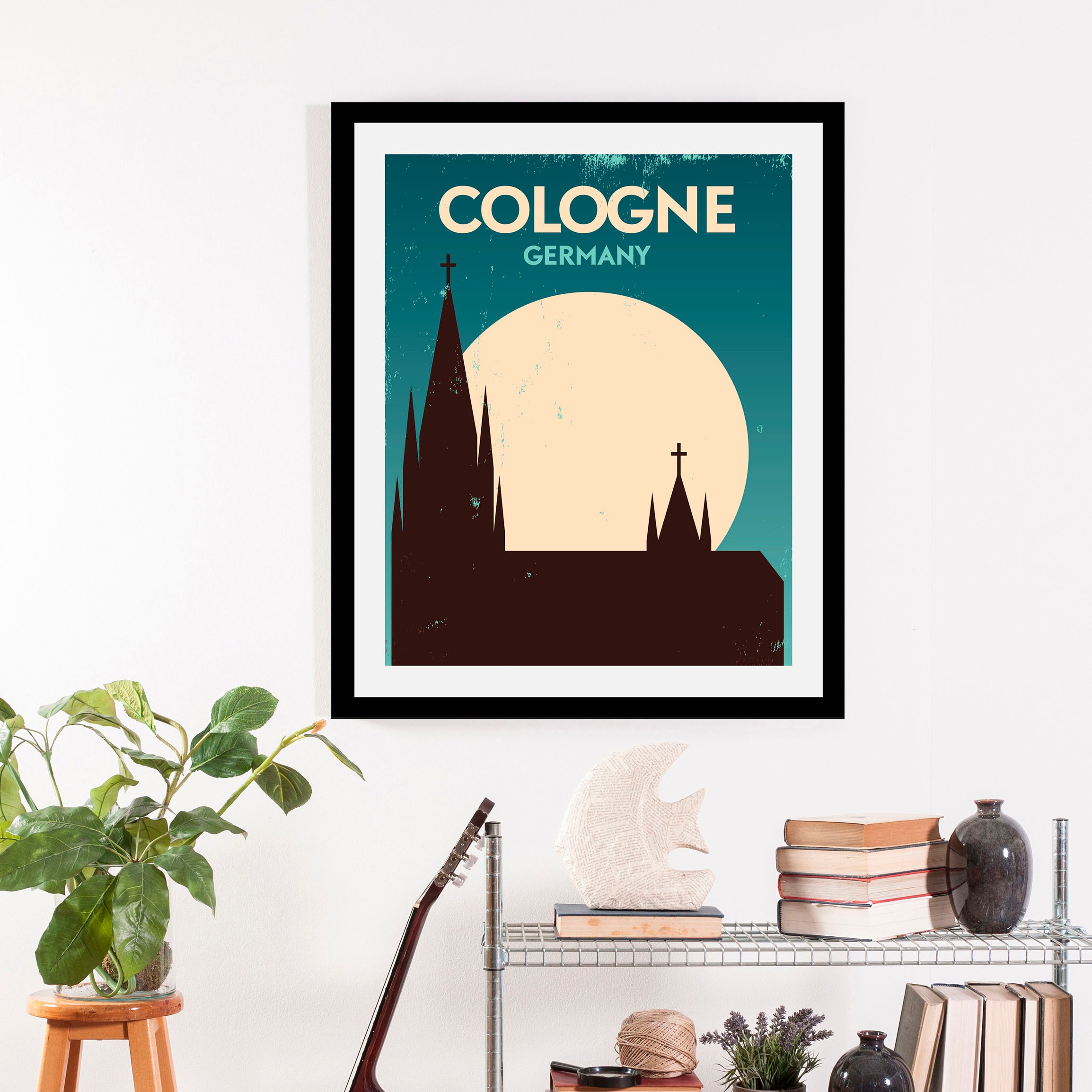 queence Bild »Kölner Dom«, Städte-Deutschland-Kirche-Schriftzug, (1 St.), H günstig online kaufen
