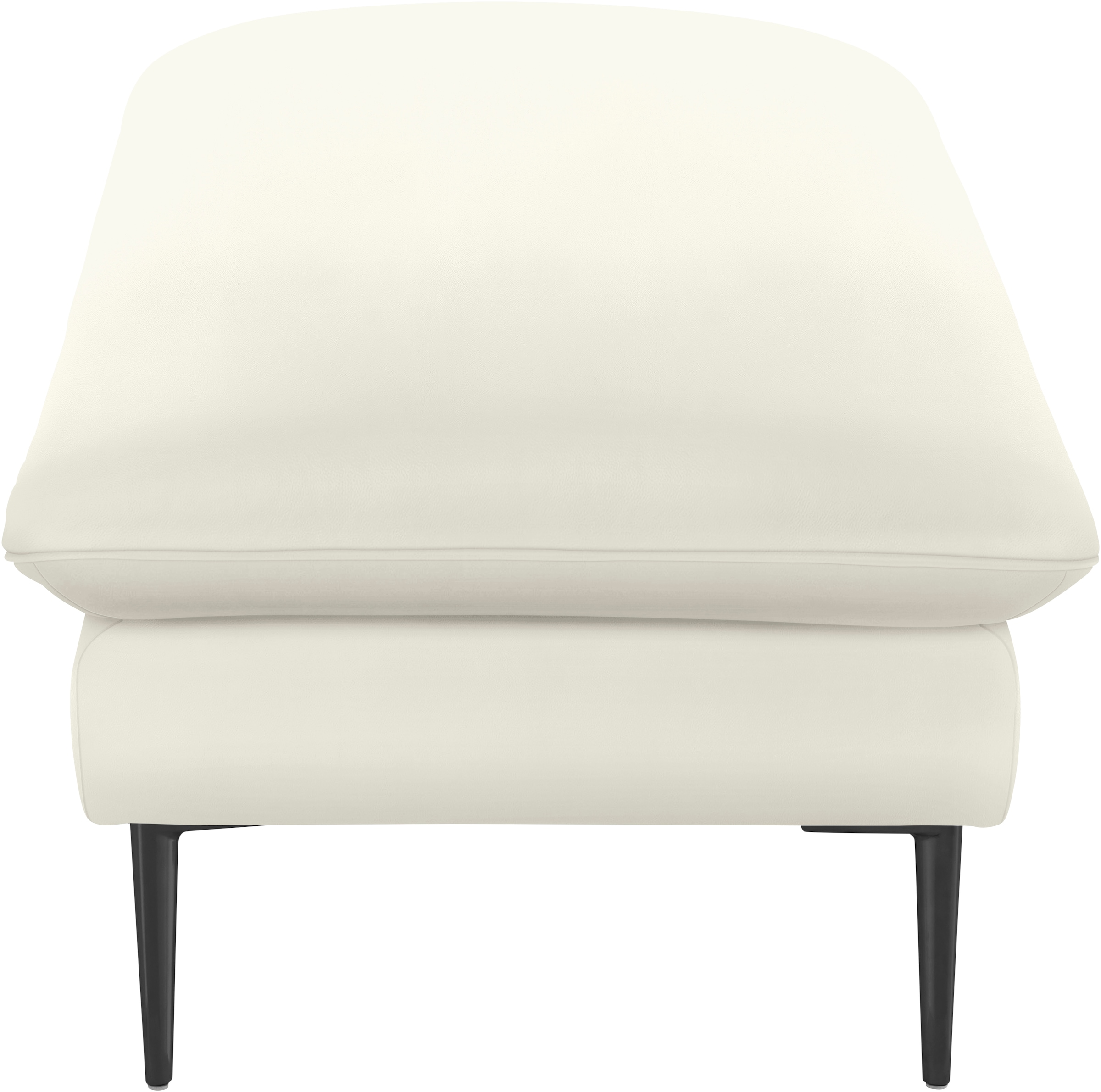 W.SCHILLIG Hocker »enjoy&MORE«, Füße schwarz pulverbeschichtet, Breite 151 cm