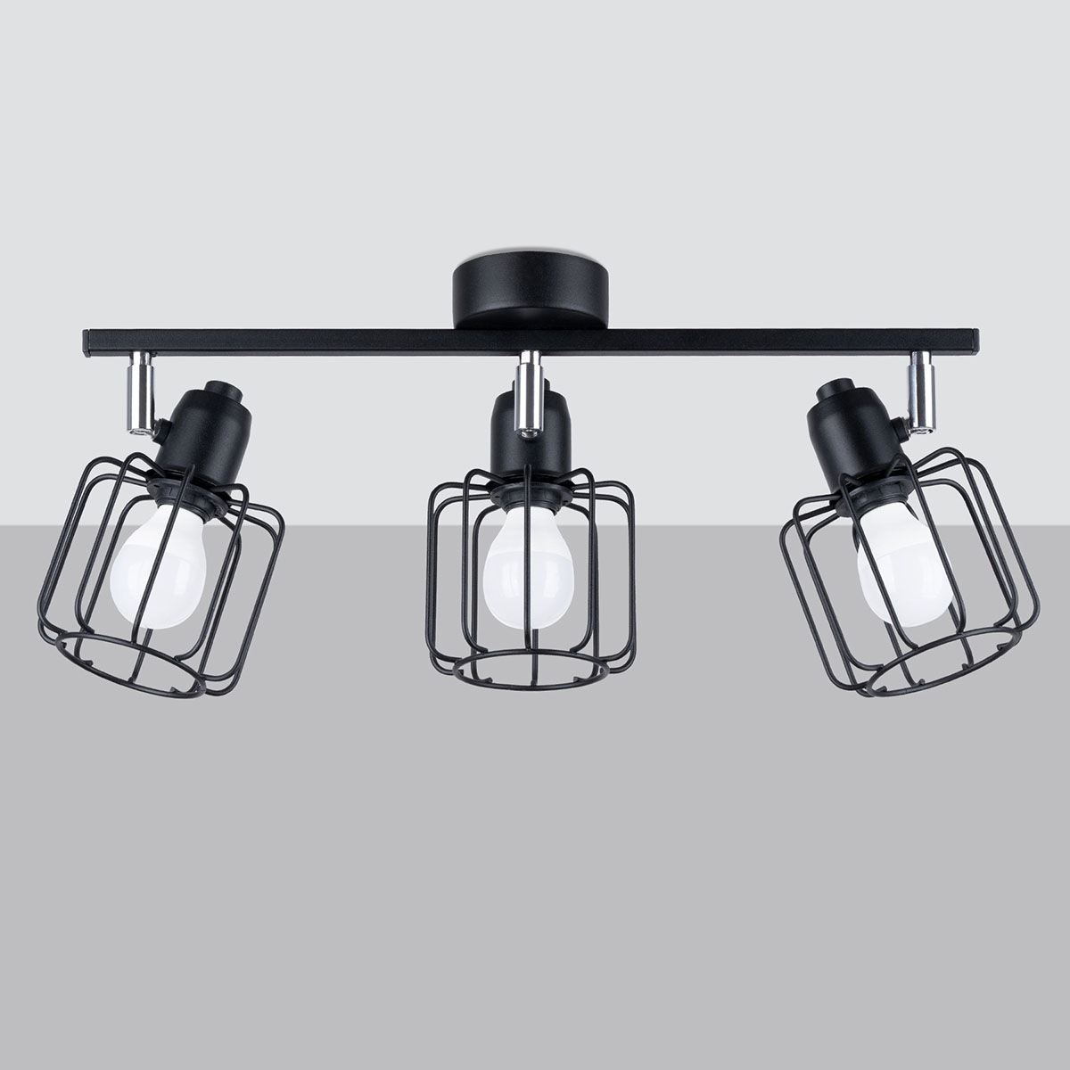 SOLLUX lighting Deckenleuchte »BELUCI«, 3 flammig, Leuchtmittel E14   ohne günstig online kaufen