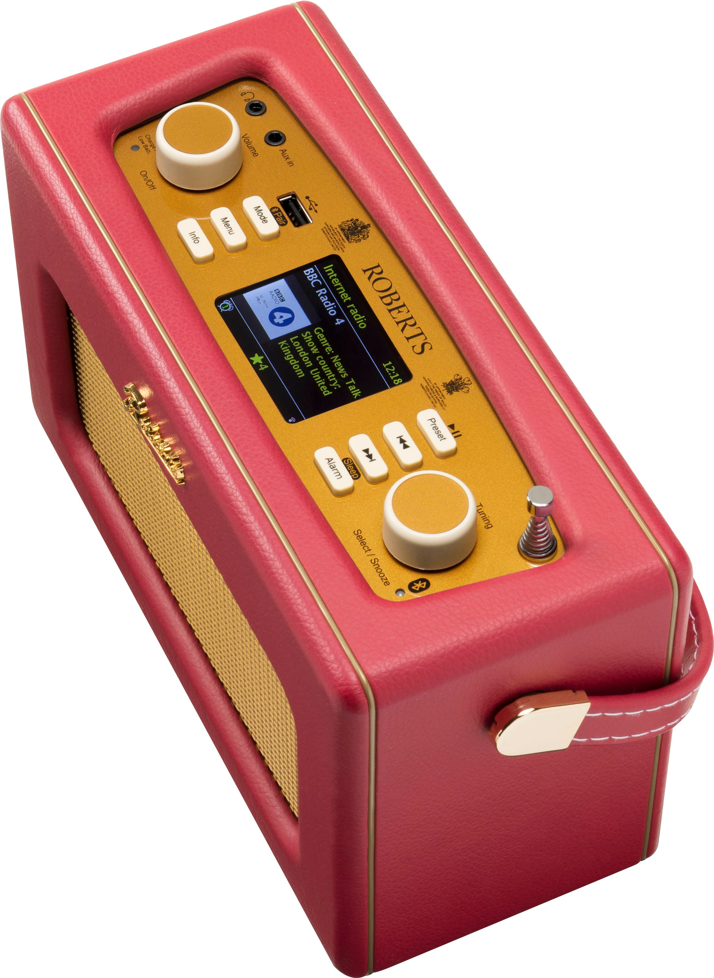 ROBERTS RADIO Internet-Radio »Revival iStream3L«, (Bluetooth-WLAN Internetradio-Digitalradio (DAB+)-FM-Tuner mit RDS)