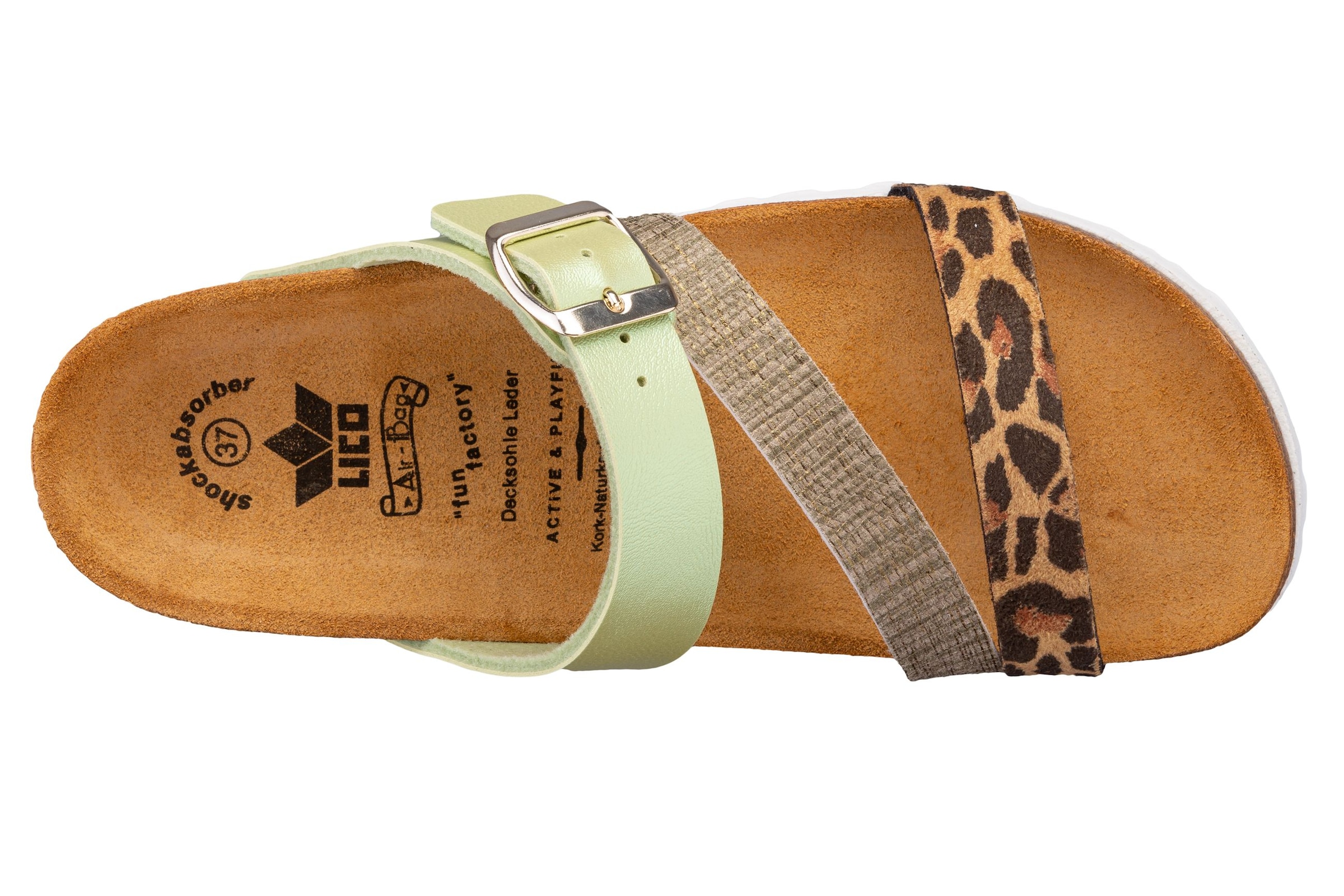 Lico Pantolette »Pantolette Natural Glitter«