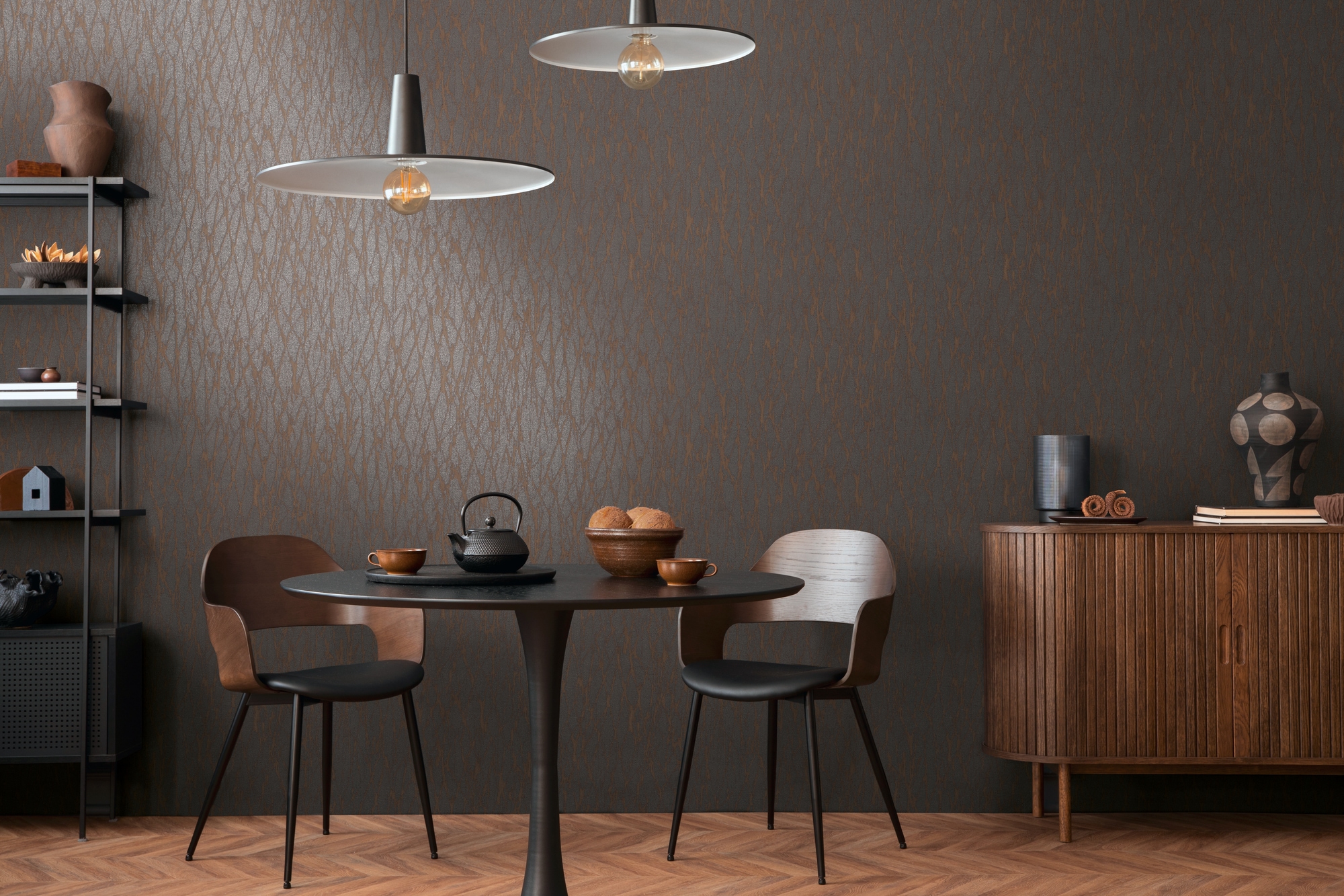 living walls Vliestapete »Smart«, leicht glänzend, Vliestapete Steintapete für Schlafzimmer Küche Wohnzimmer Stein-Optik