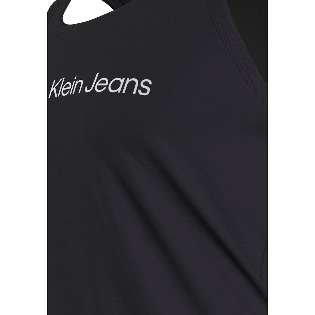 Calvin Klein Jeans Kurzarmshirt, mit Calvin Klein Jeans Logoprint