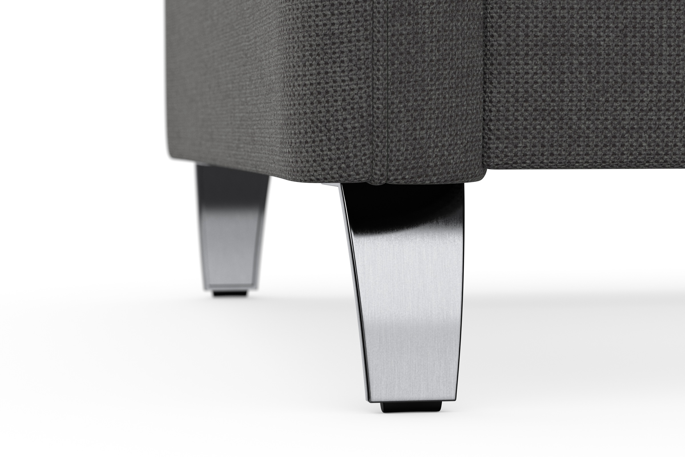 sit&more Ecksofa »Grenoble L-Form mit Federkern«, wahlweise mit Bettfunktion, Bettkasten, Arm- und Kopfteilverstellung