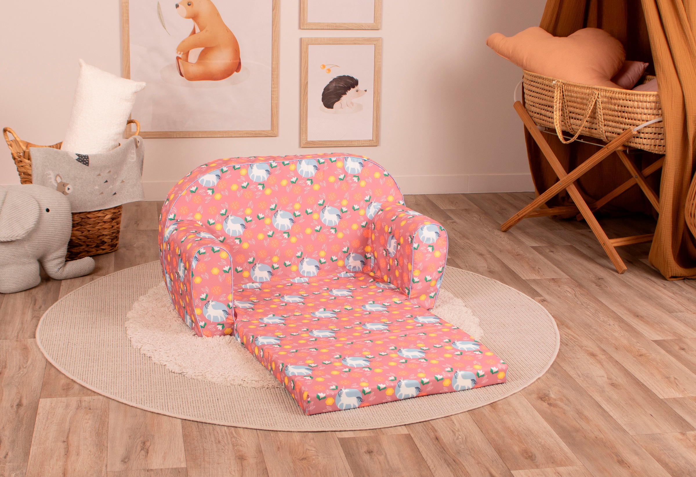 Knorrtoys® Sofa »Einhorn pink«, für Kinder; Made in Europe
