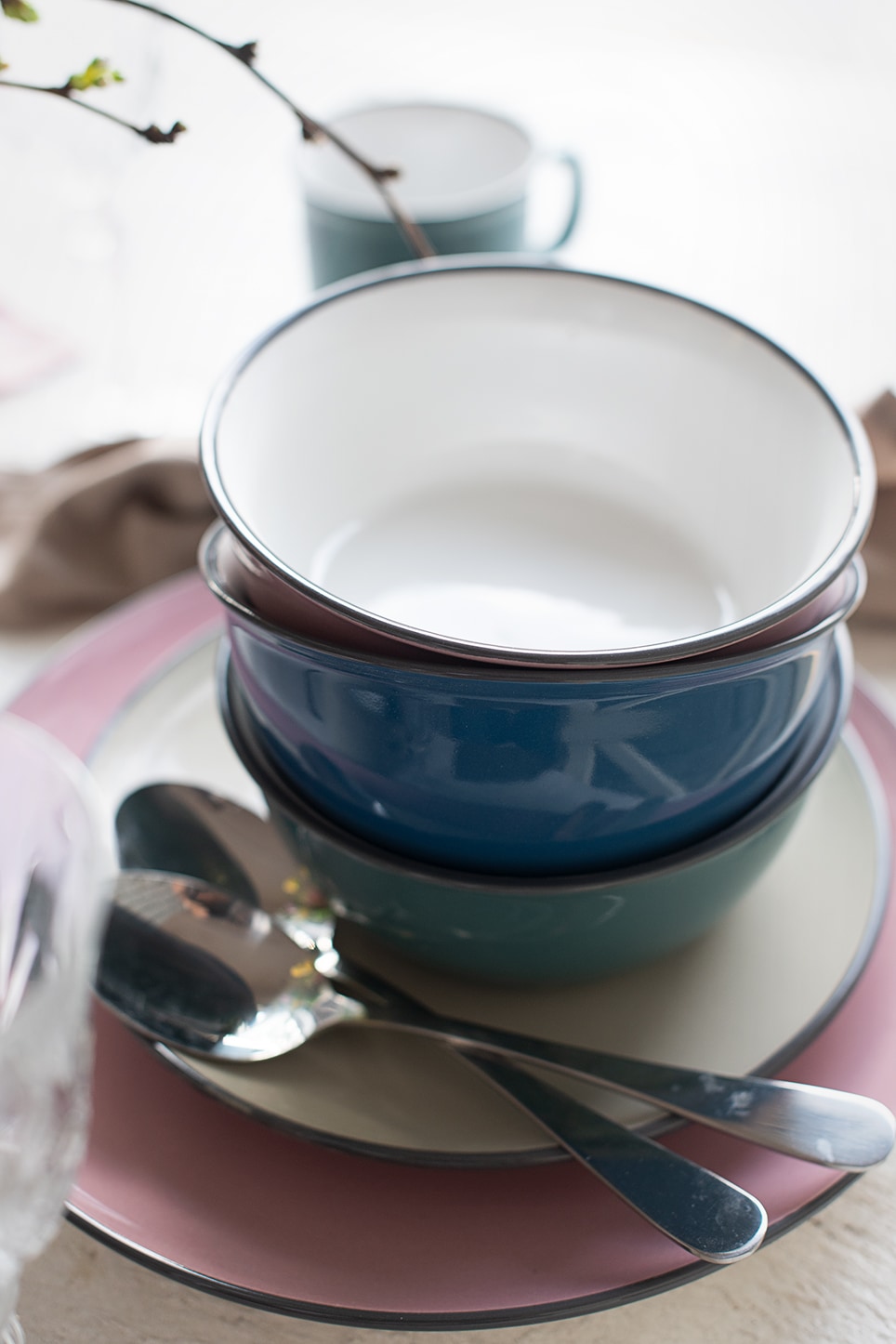 MÄSER Kombiservice »MAILA, Geschirr-Set, Steinzeug«