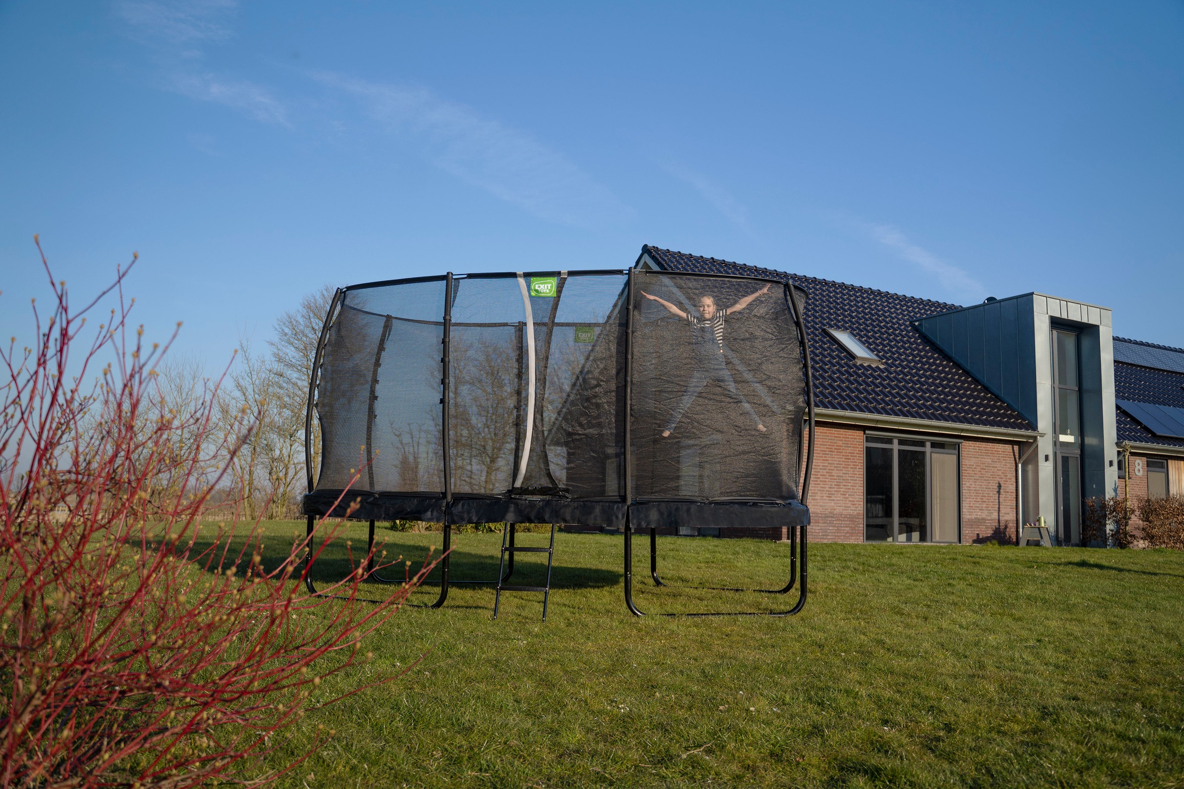 EXIT Gartentrampolin »Allure Premium«, mit Sicherheitsnetz