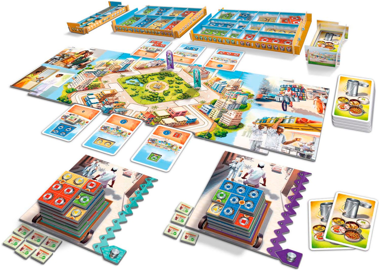 Queen Games Spiel »Dabba Walla US« Englischsprachige Version; Made in Europe
