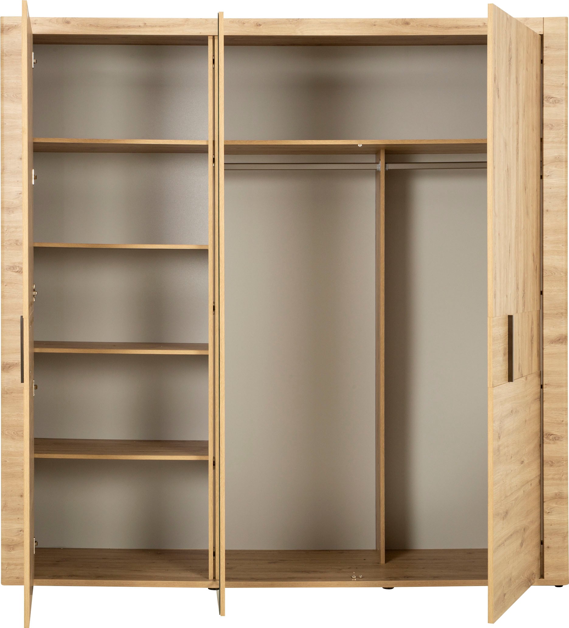 Gami Kleiderschrank »Confidence«, aus Kiefernholz mit Spiegel