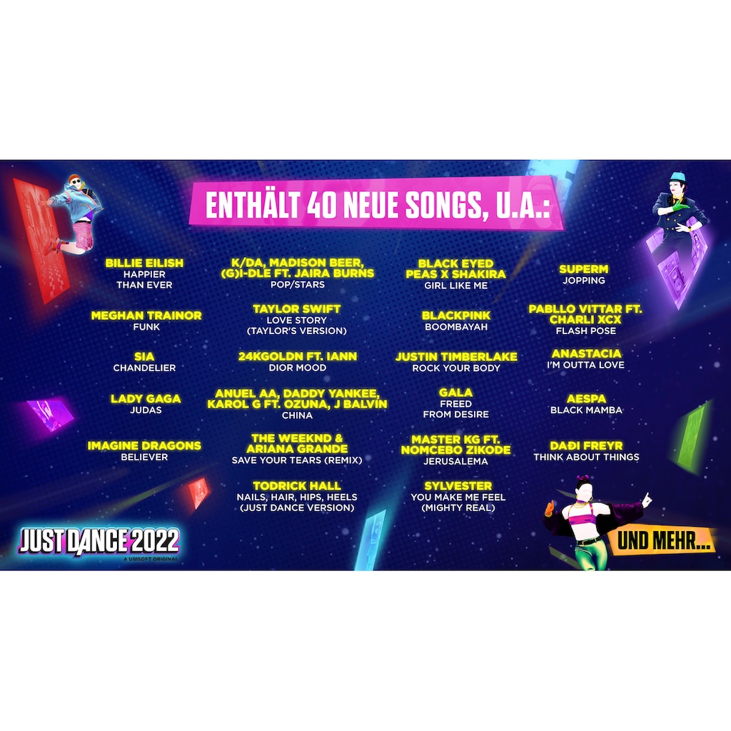 UBISOFT Spielesoftware »Just Dance 2022«, Xbox Series X