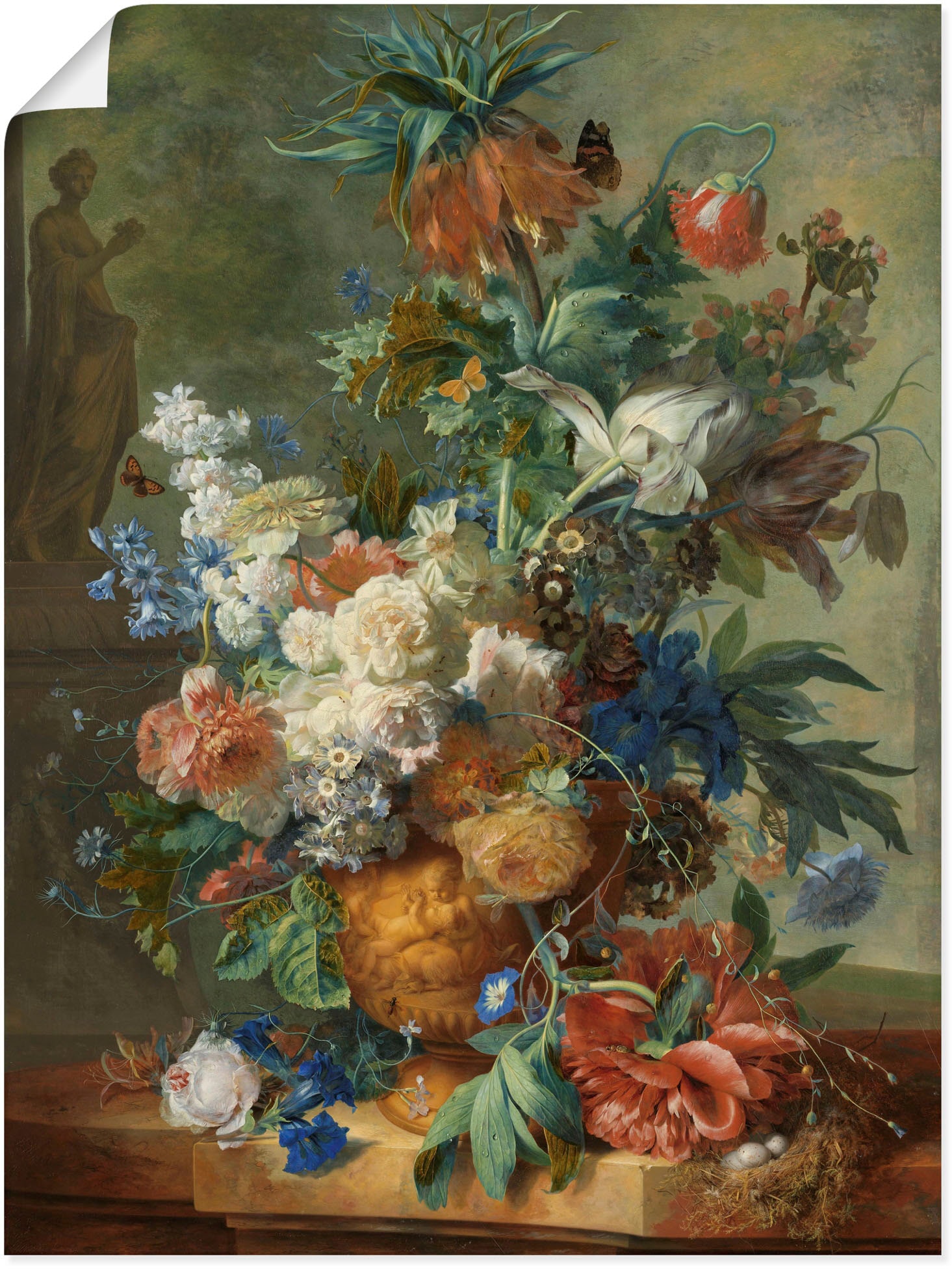 Artland Wandbild »Blumenstillleben. 1723«, Arrangements, (1 St.), als Poste günstig online kaufen