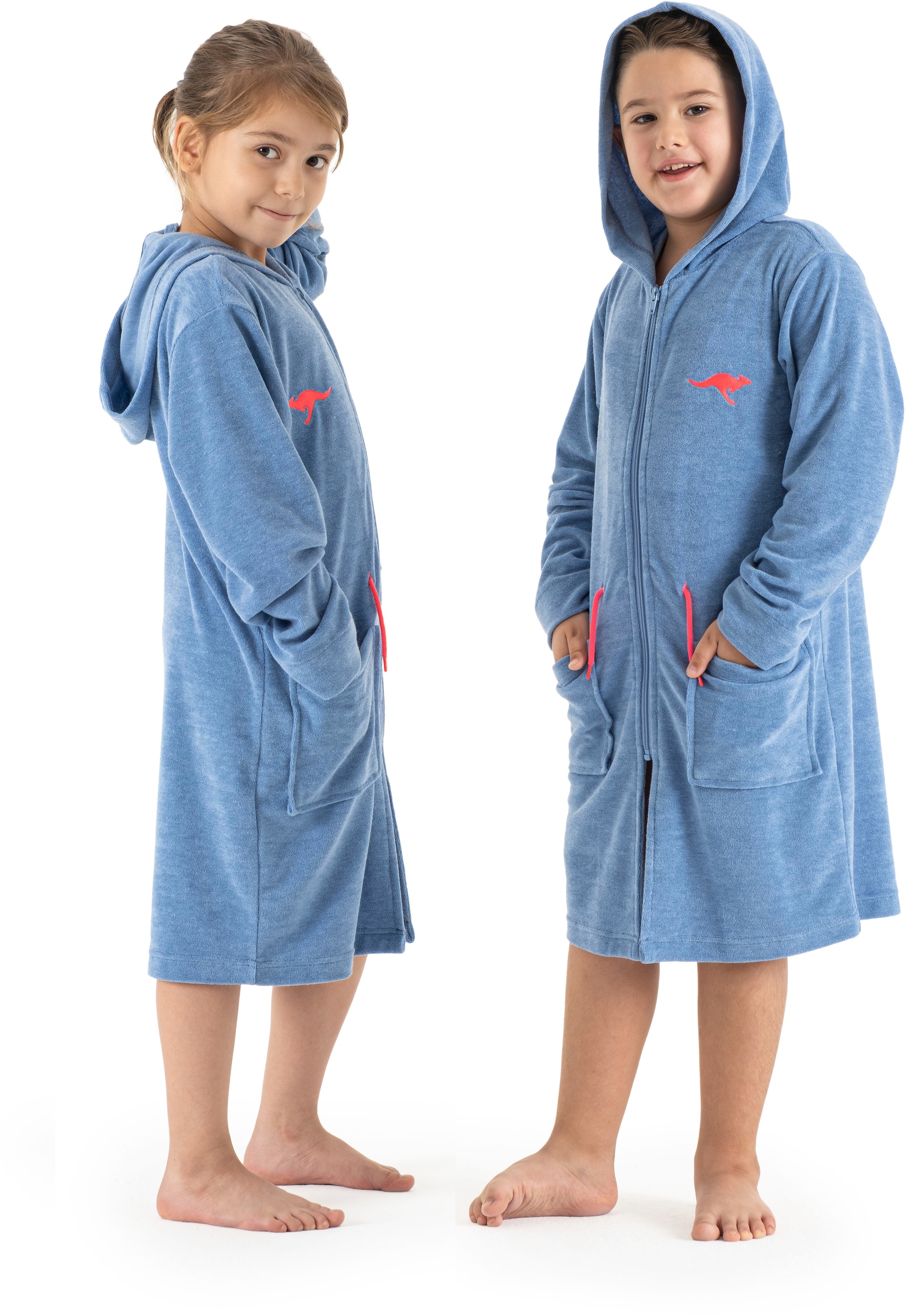 KangaROOS Kinderbademantel »Kira, Ideal für Zuhause, Schwimmbad oder im Url günstig online kaufen