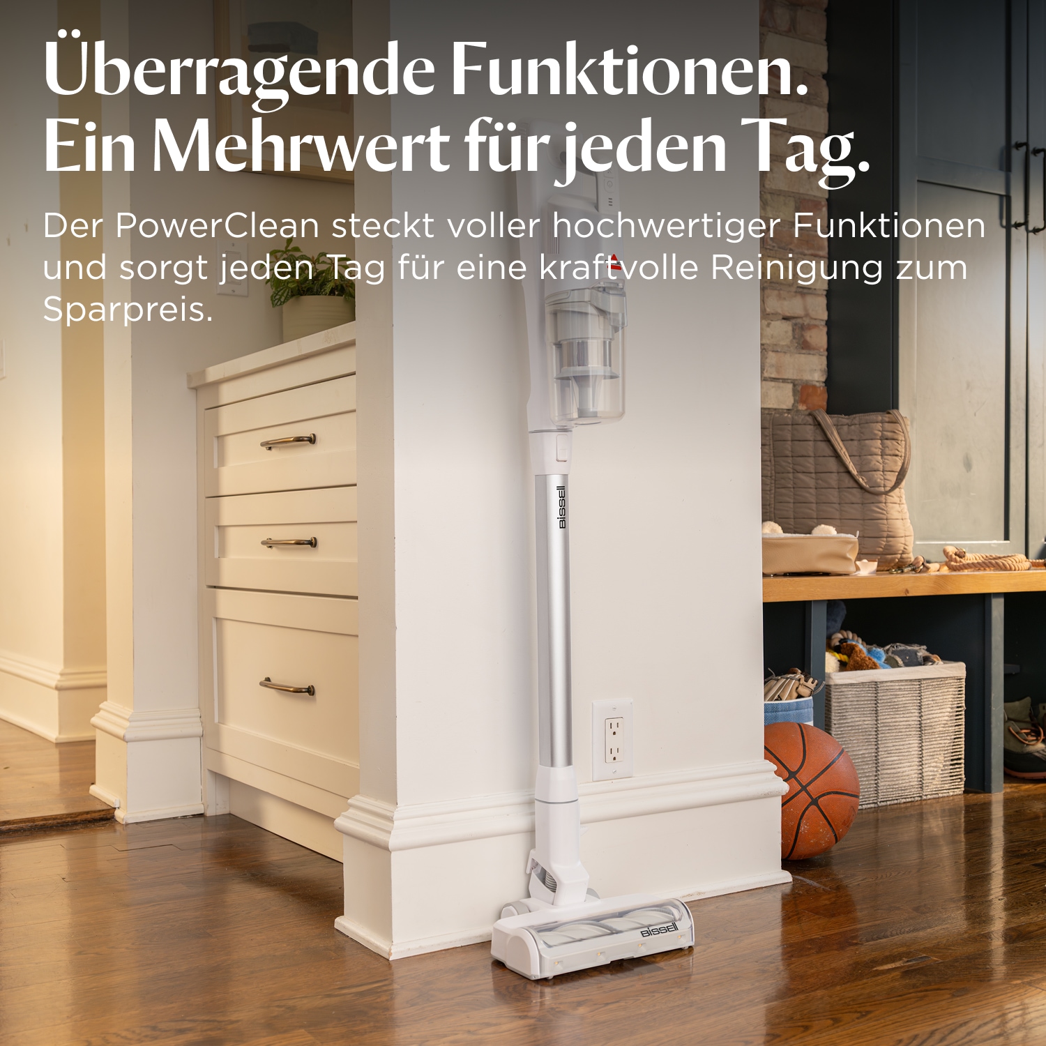 Bissell Akku-Stielstaubsauger »BISSELL PowerClean«