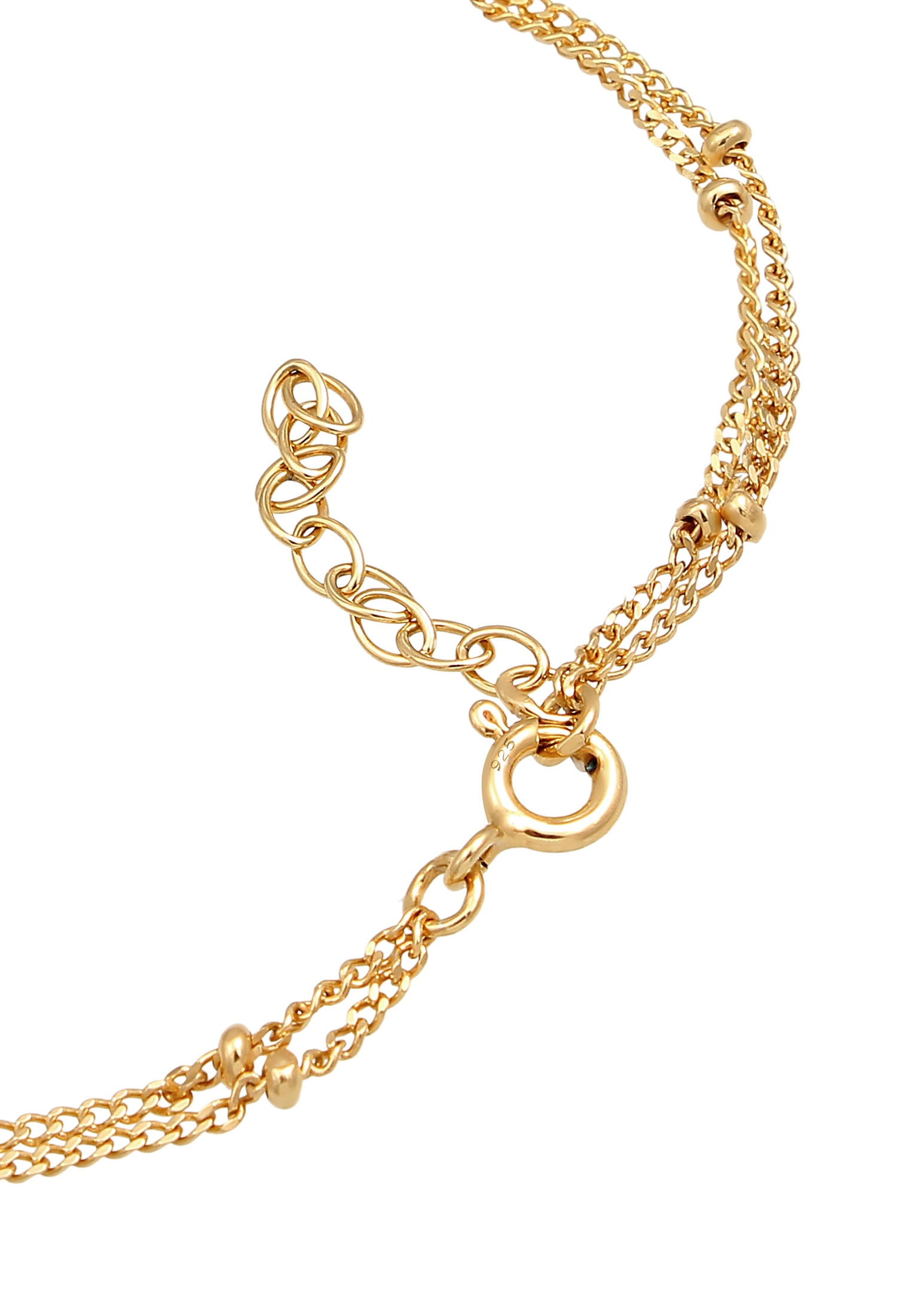Elli Armband »Layer Kugel Kettchen Basic Trend 925er Silber«