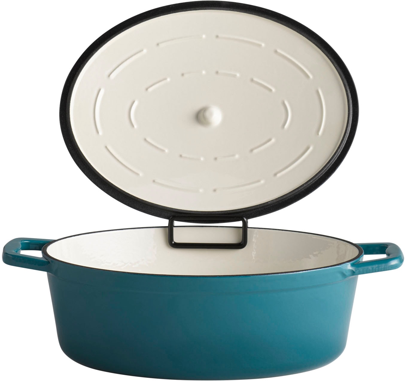 APS Bräter »Stars«, Gusseisen, 5 Liter, oval, 33x25 cm, Induktion
