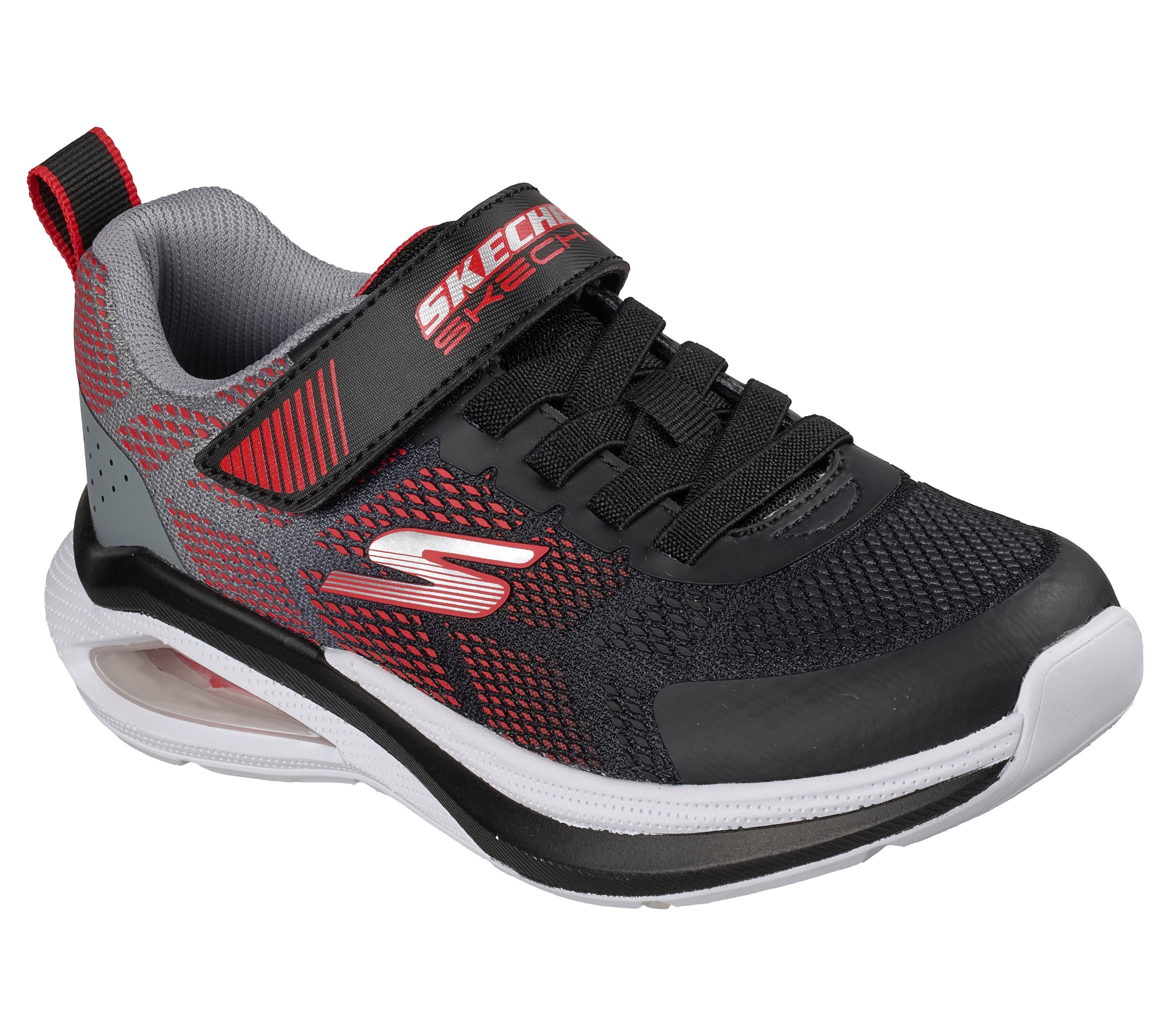 Skechers Sneaker »MICROSPEC MAX VELOCITY«  Klettschuh, Freizeitschuh, Grössenschablone zum Download