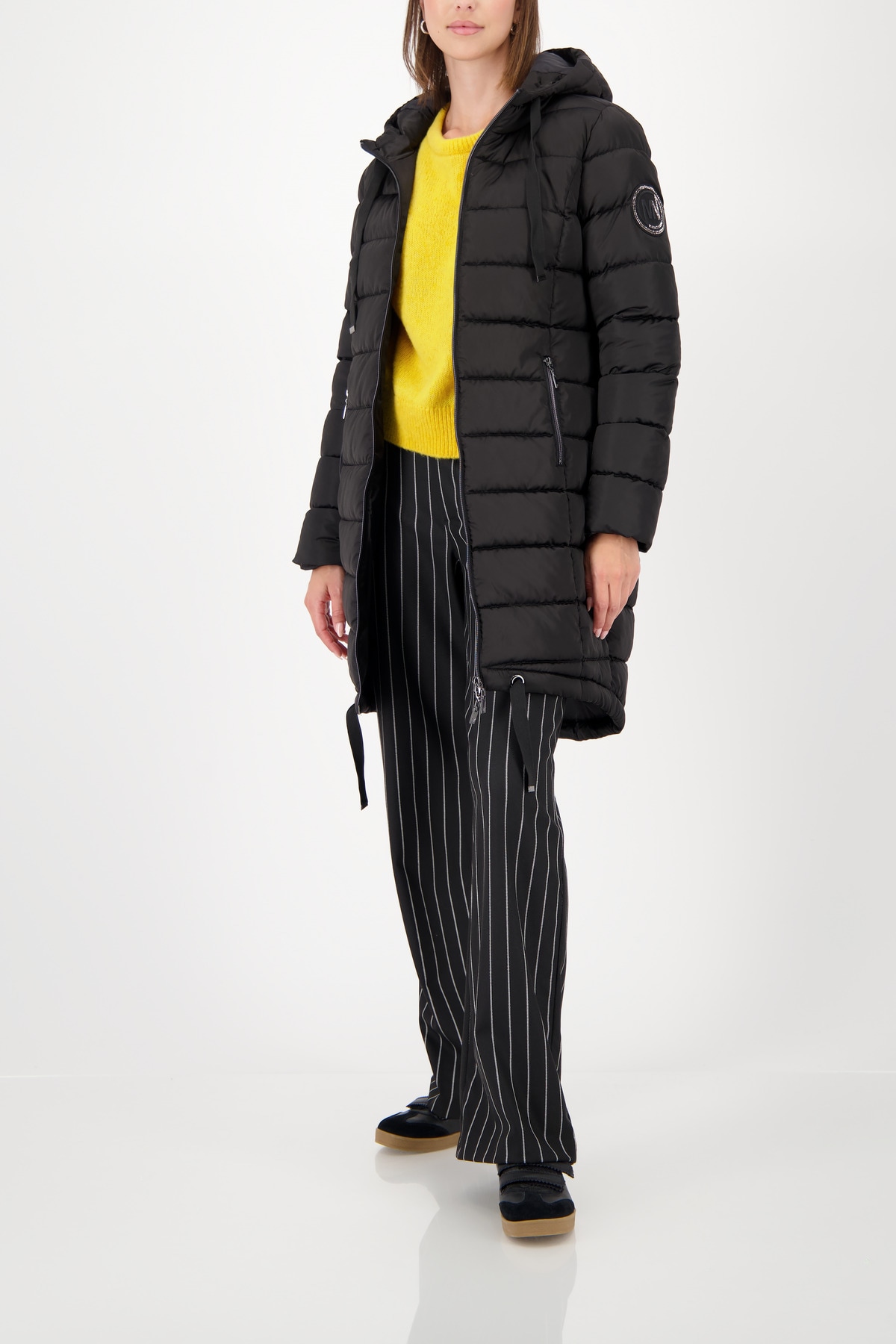 Monari Steppmantel Regular fit mit Kapuze