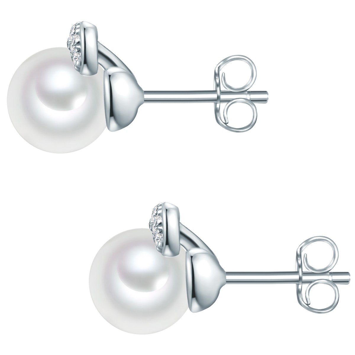 Valero Pearls Paar Ohrstecker »Set: VP949« aus Sterling Silber