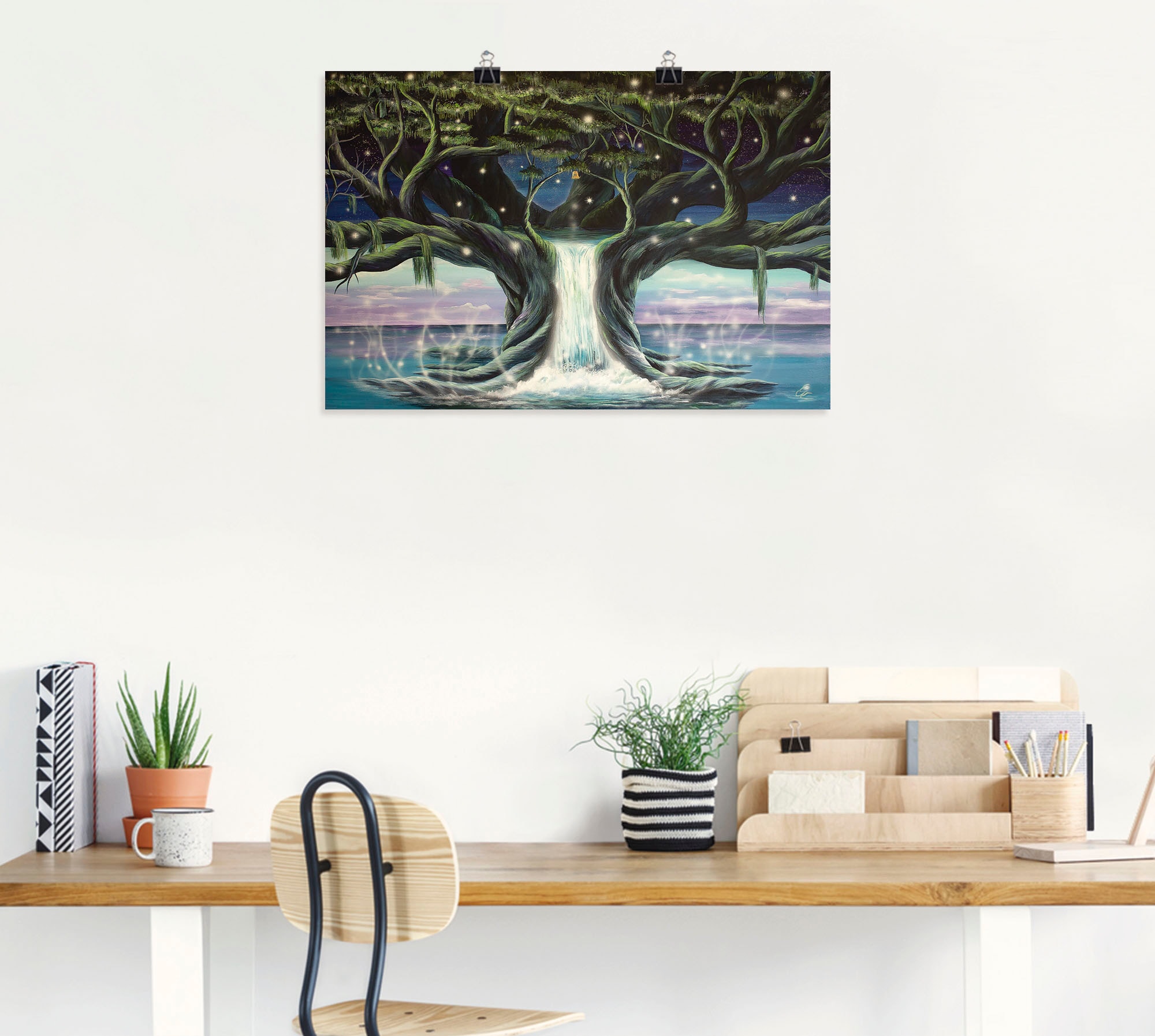 Artland Wandbild »Der Baum der Seelen«, Landschaften, (1 St.), als Leinwand günstig online kaufen