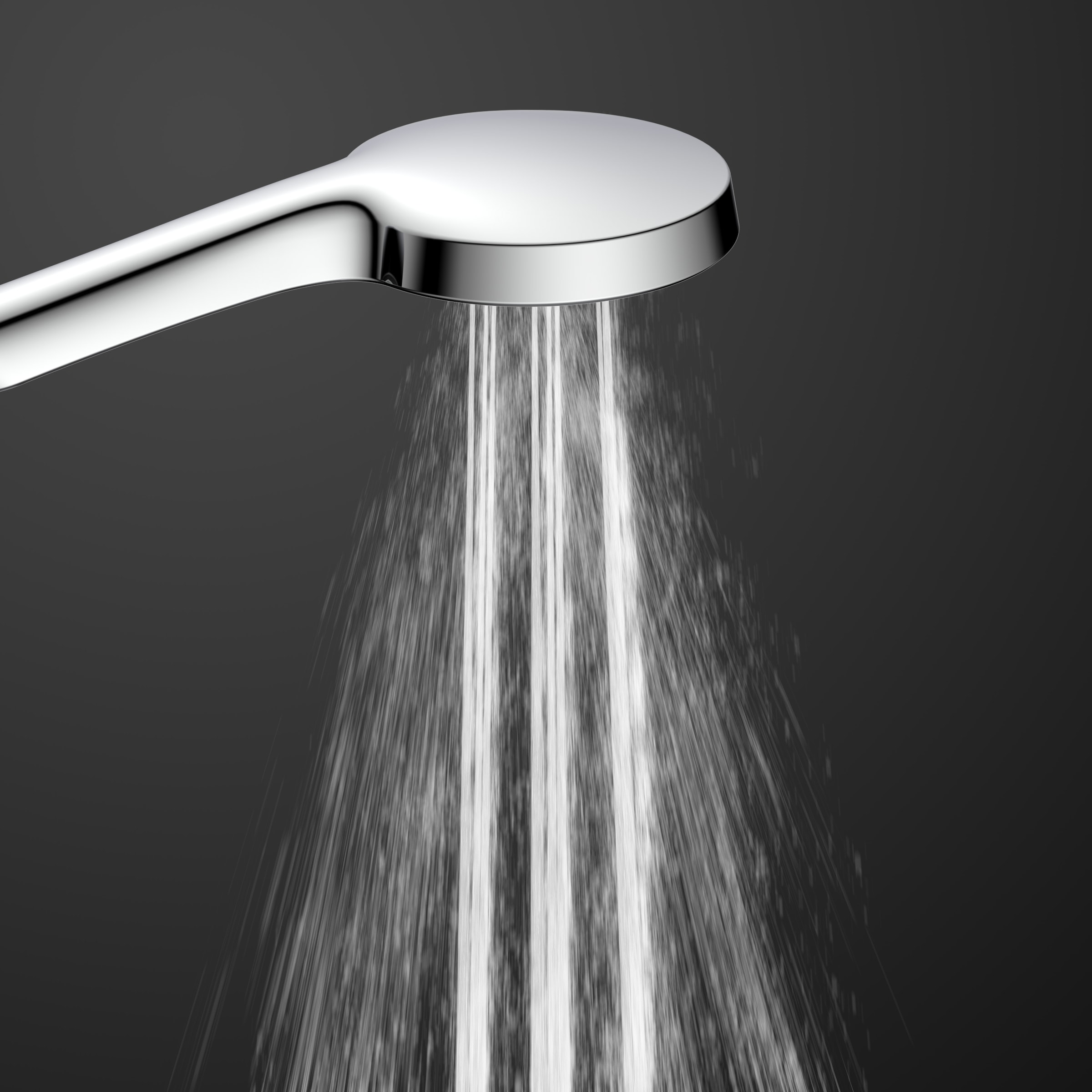 Schütte Brausegarnitur »KARIBIK« Brause-Komplettset, schwarz matt, für die Dusche, Überkopfbrauseset