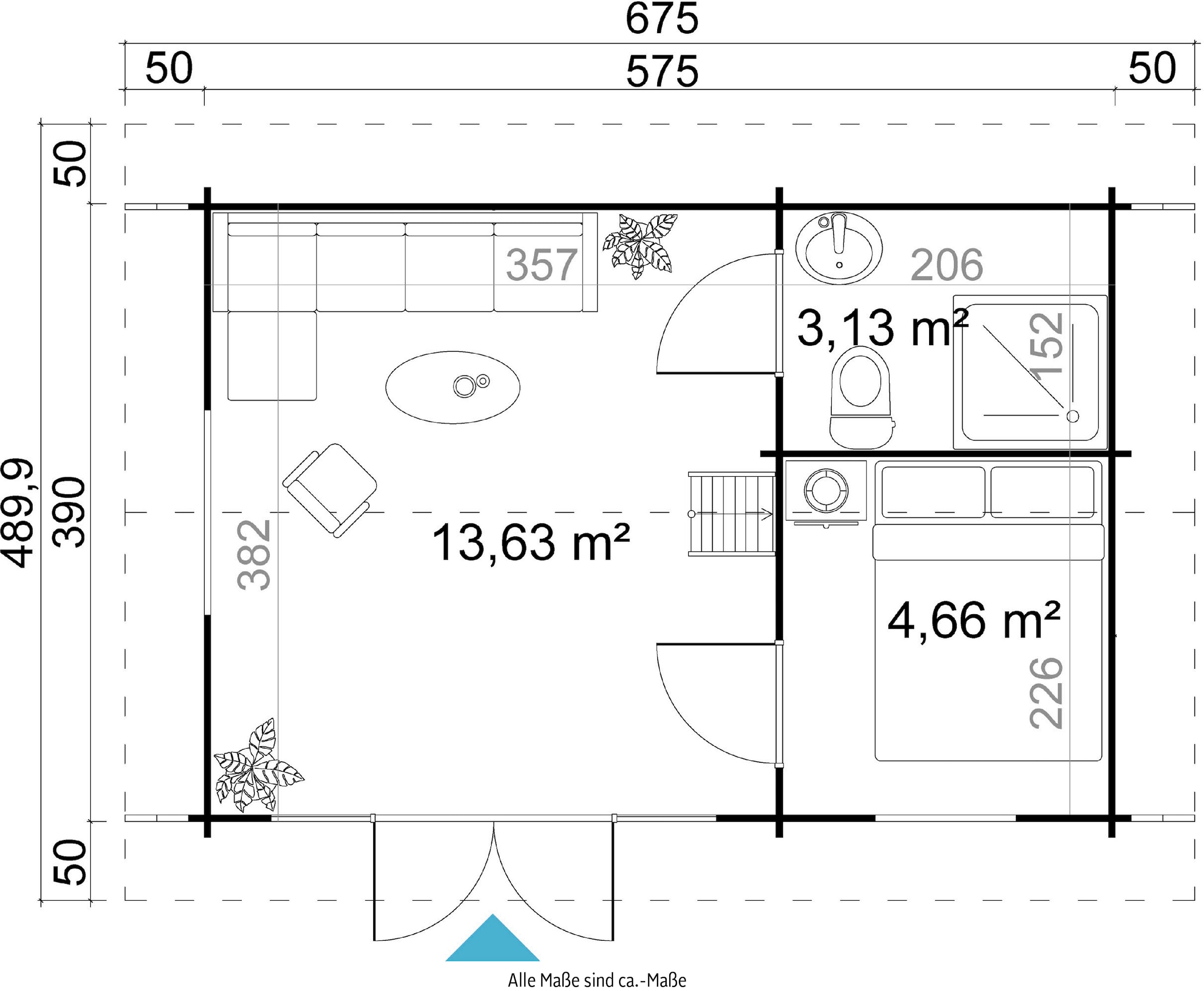 LASITA MAJA Gartenhaus »CAROLINE«