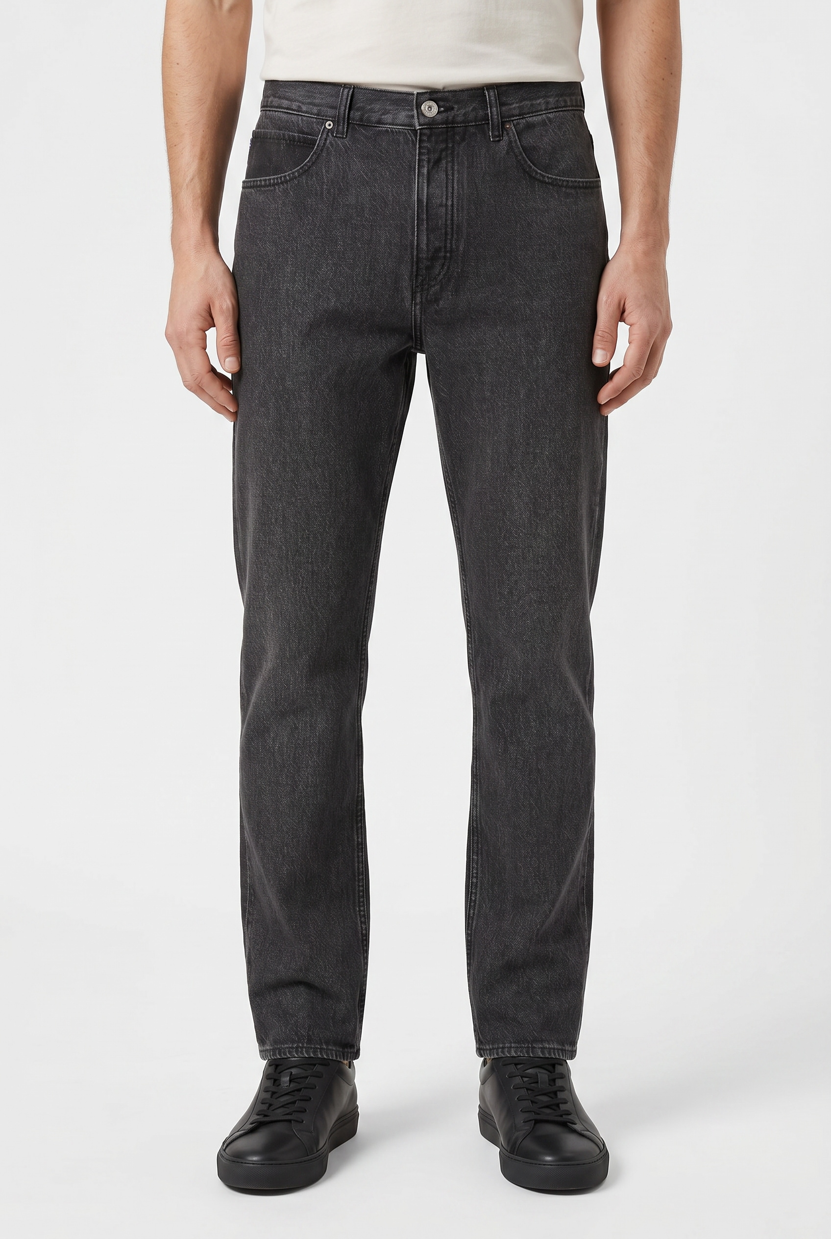 HUGO Loose-fit-Jeans »Nate« in heller Waschung