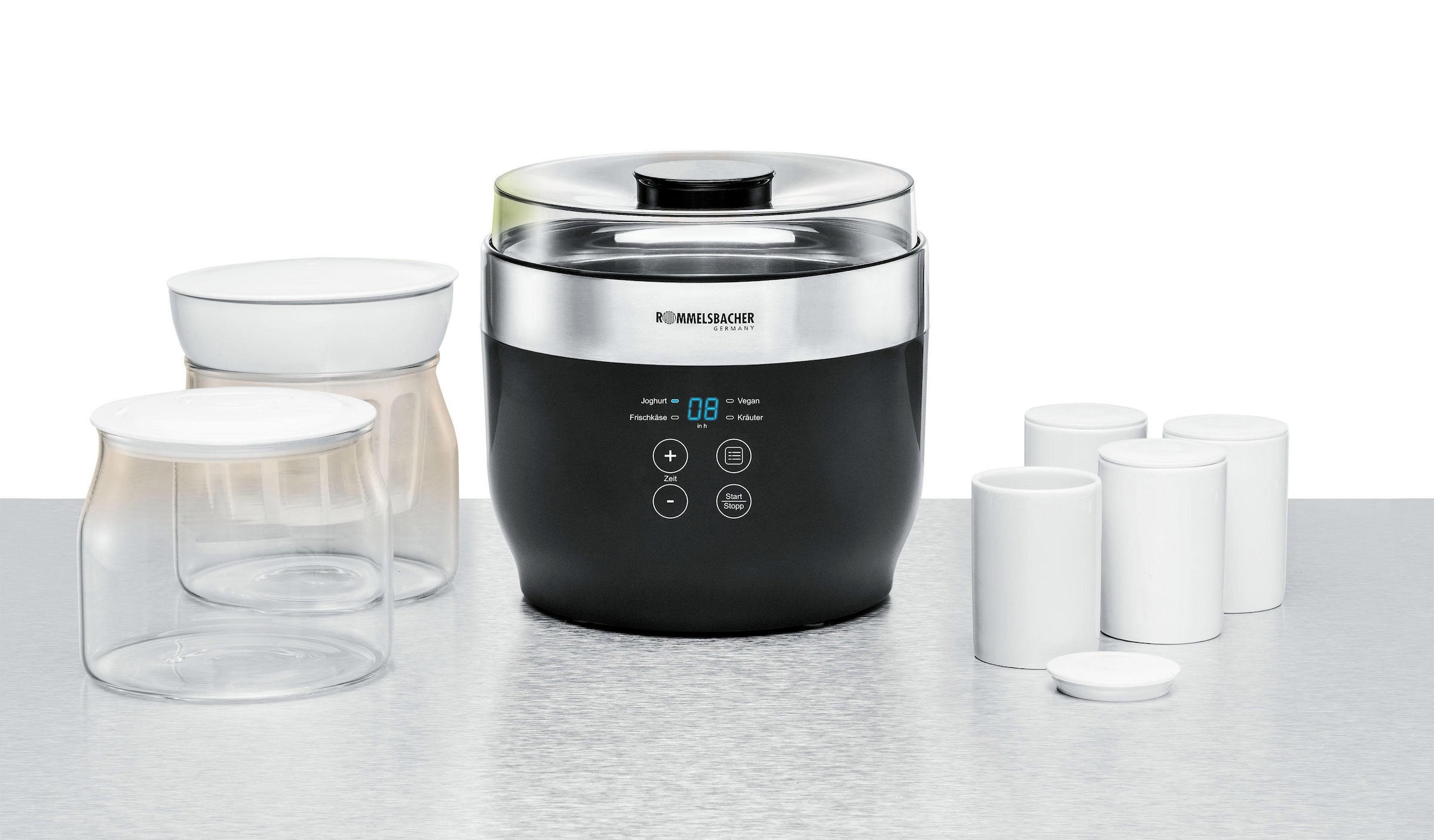 Rommelsbacher Joghurtbereiter »JG 80«, 2 Portionsbehälter, je 1,2 ml