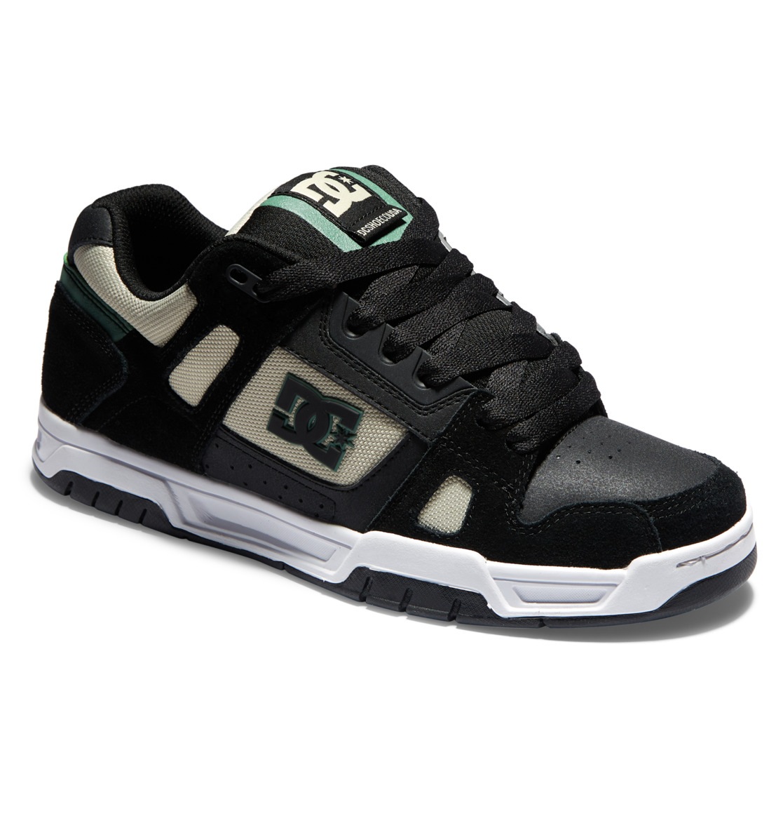 DC SHOES Sneaker »Stag« Tan/Green 10 (43) 10 (43) Leder-, Nubukleder- oder Wildlederobermaterial...