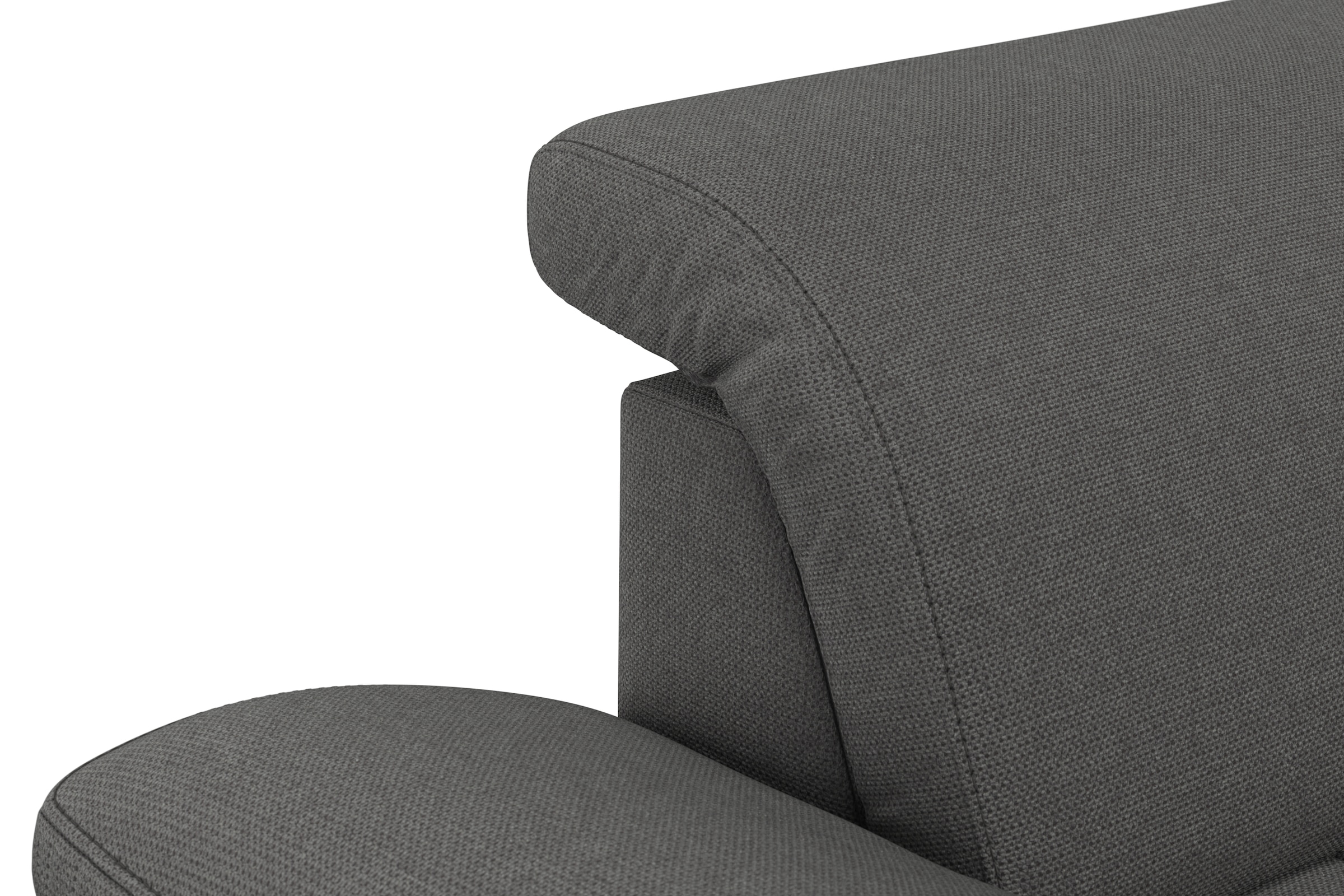 sit&more Ecksofa »Cool L-Form«, wahlweise mit Kopfteilverstellung und Vorziehsitz, motorisch