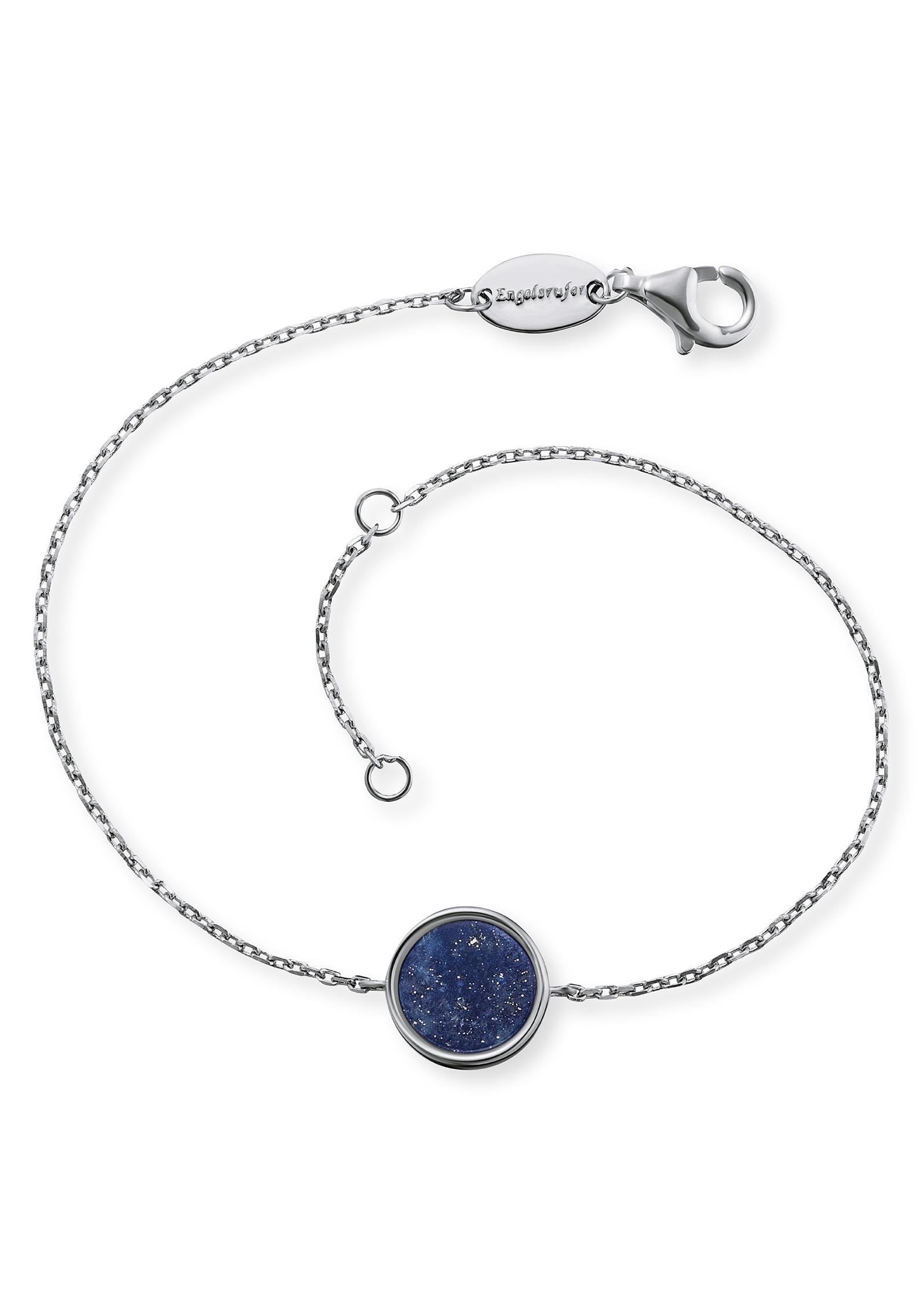 Silberarmband »POWERFUL STONE LAPISLAZULI, ERB-LILGEM-LP«, mit Zirkonia (synth.)