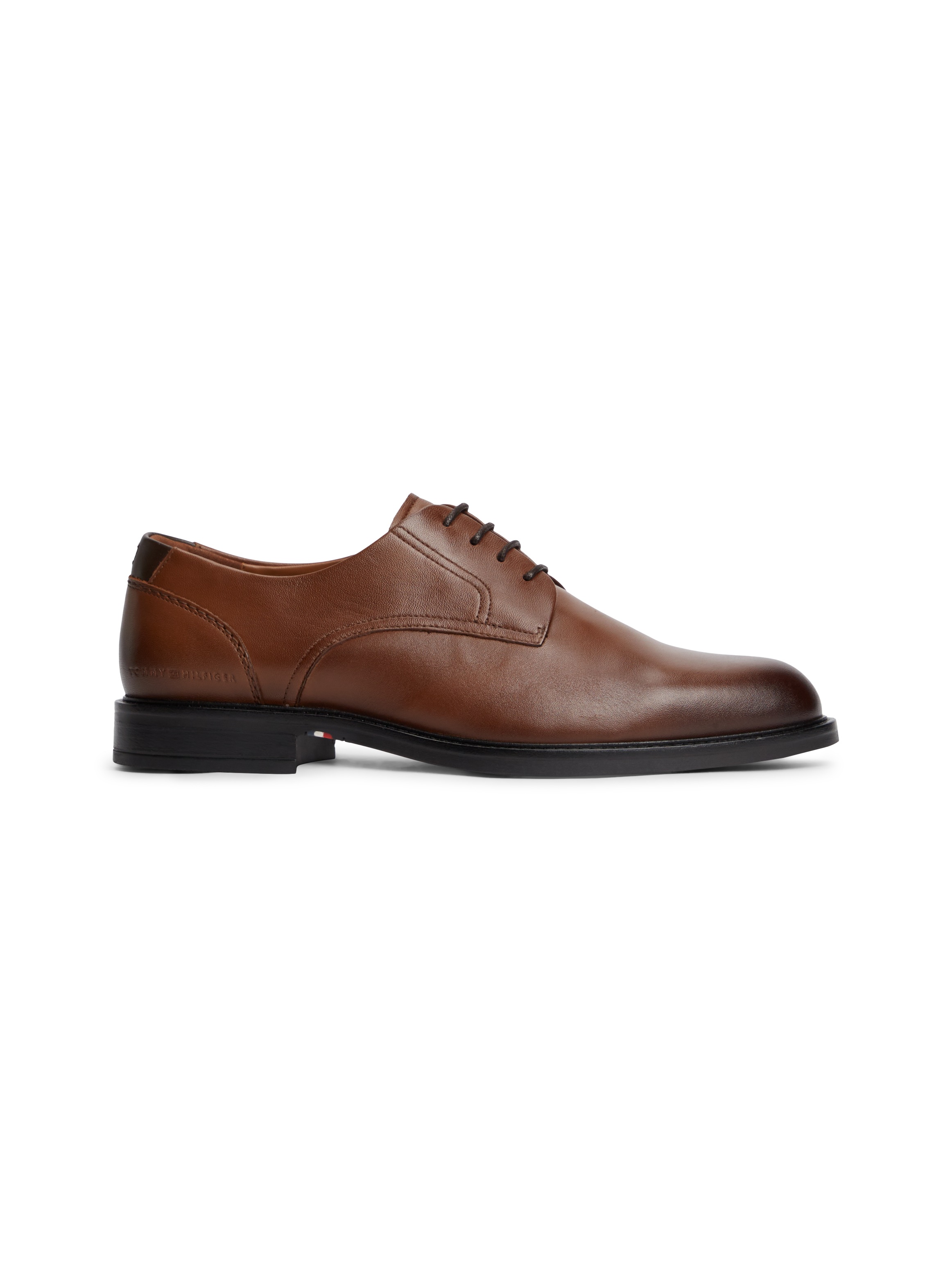 Tommy Hilfiger Schnürschuh »CORPORATE DRESSY LTH SHOE«  Abendschuh, Festtagsschuh mit dezenten Ziernähten