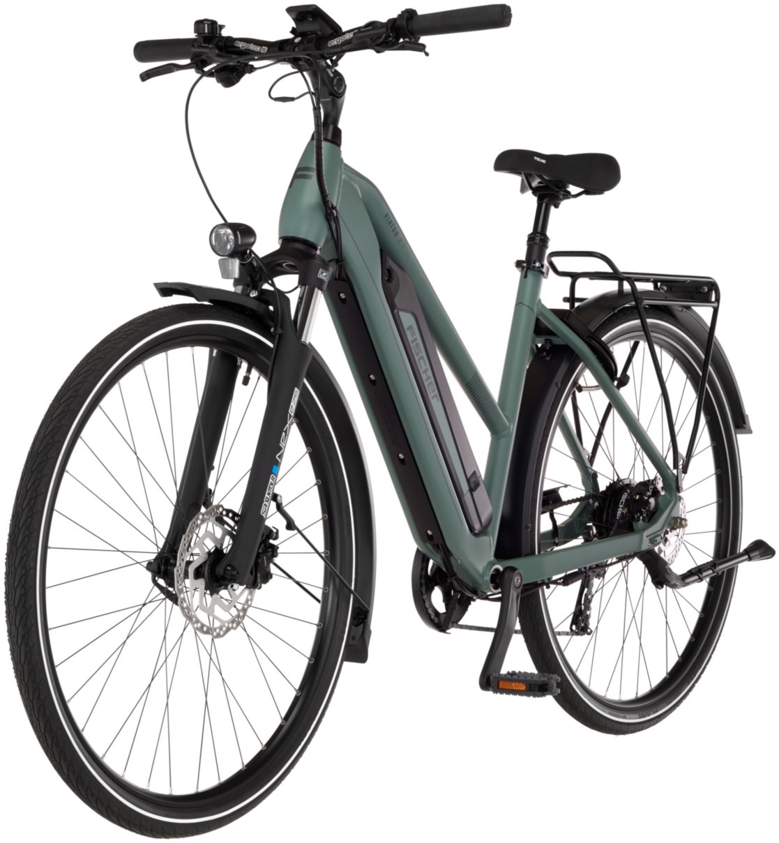 FISCHER Fahrrad E-Bike »VIATOR 2.1 459«, 8 Gang, Shimano, ACERA, (mit Akku-Ladegerät-mit Werkzeug)
