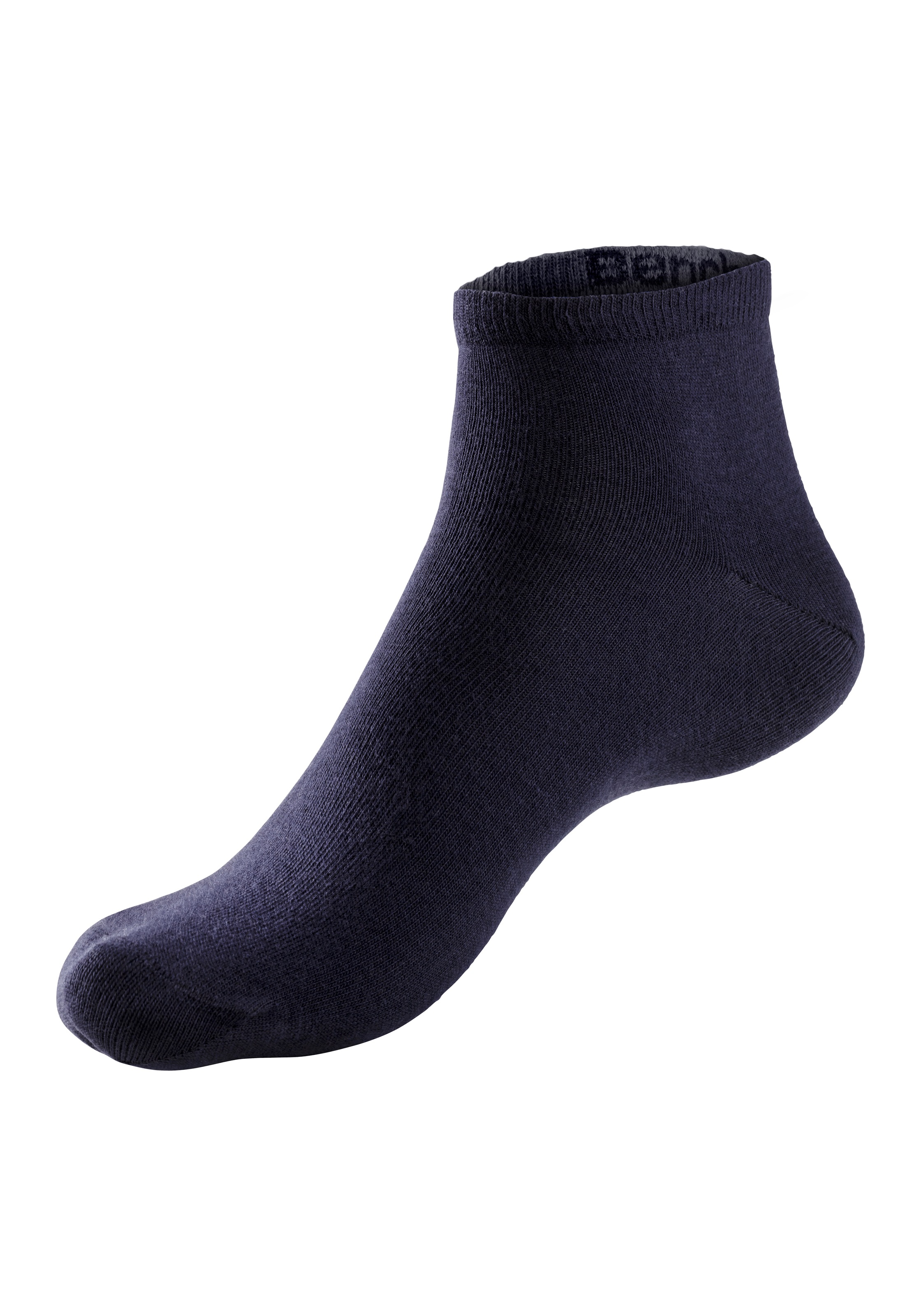 Bench. Kurzsocken, (Packung, 6 Paar), mit eingestricktem Markenlogo im Bündchen