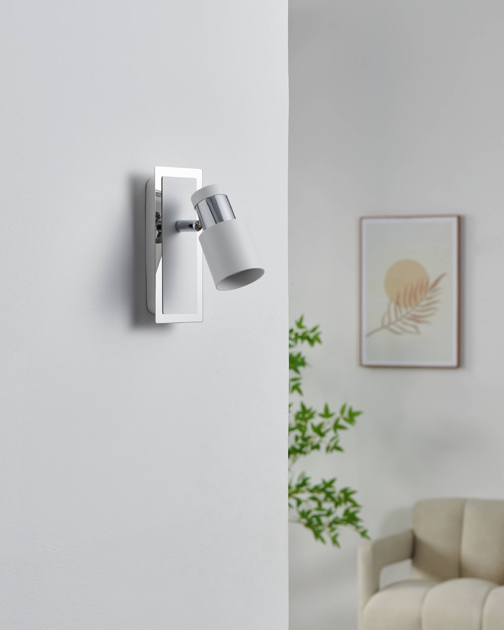 EGLO Deckenleuchte »Davida Deckenlampe, Deckenspot aus Metall, Wohnzimmerlampe, GU10« GU10 1 Stk.