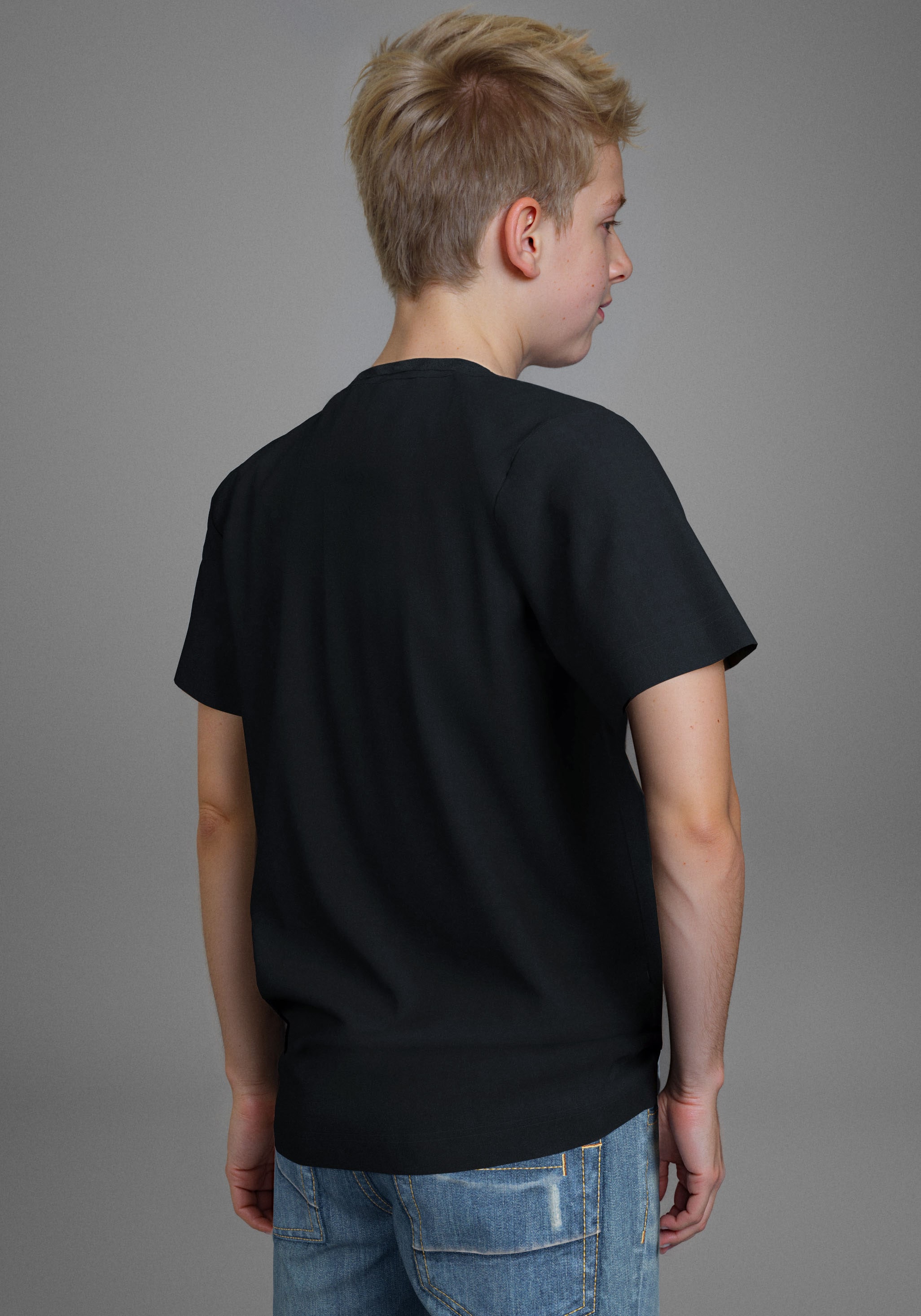 Bruno Banani T-Shirt »BRUNO Logoshirt«, NEU! BRUNO BANANI für TEENS. Cooles Logoshirt