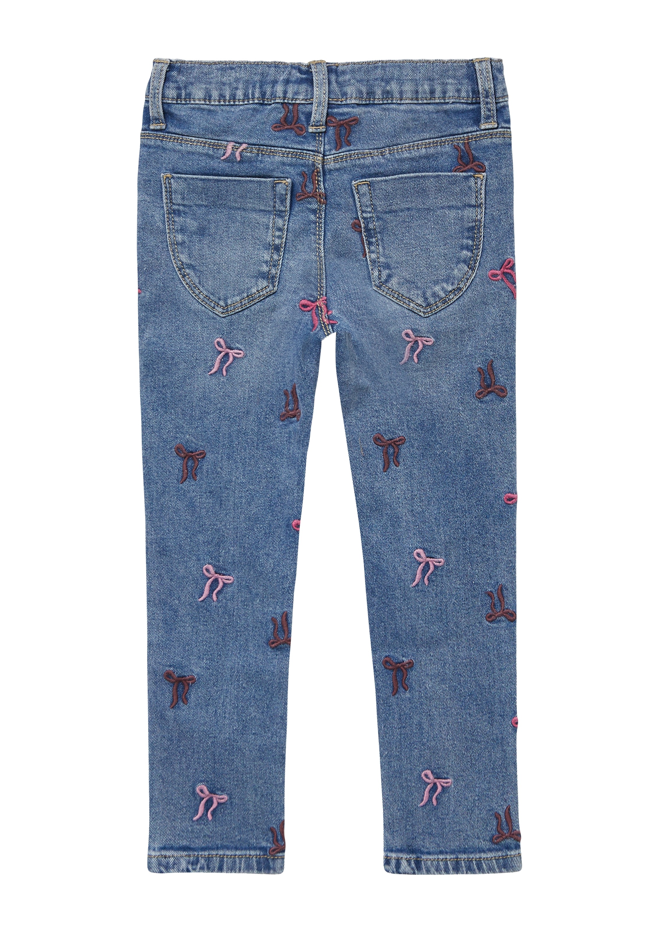 s.Oliver Junior Regular-fit-Jeans, mit Print