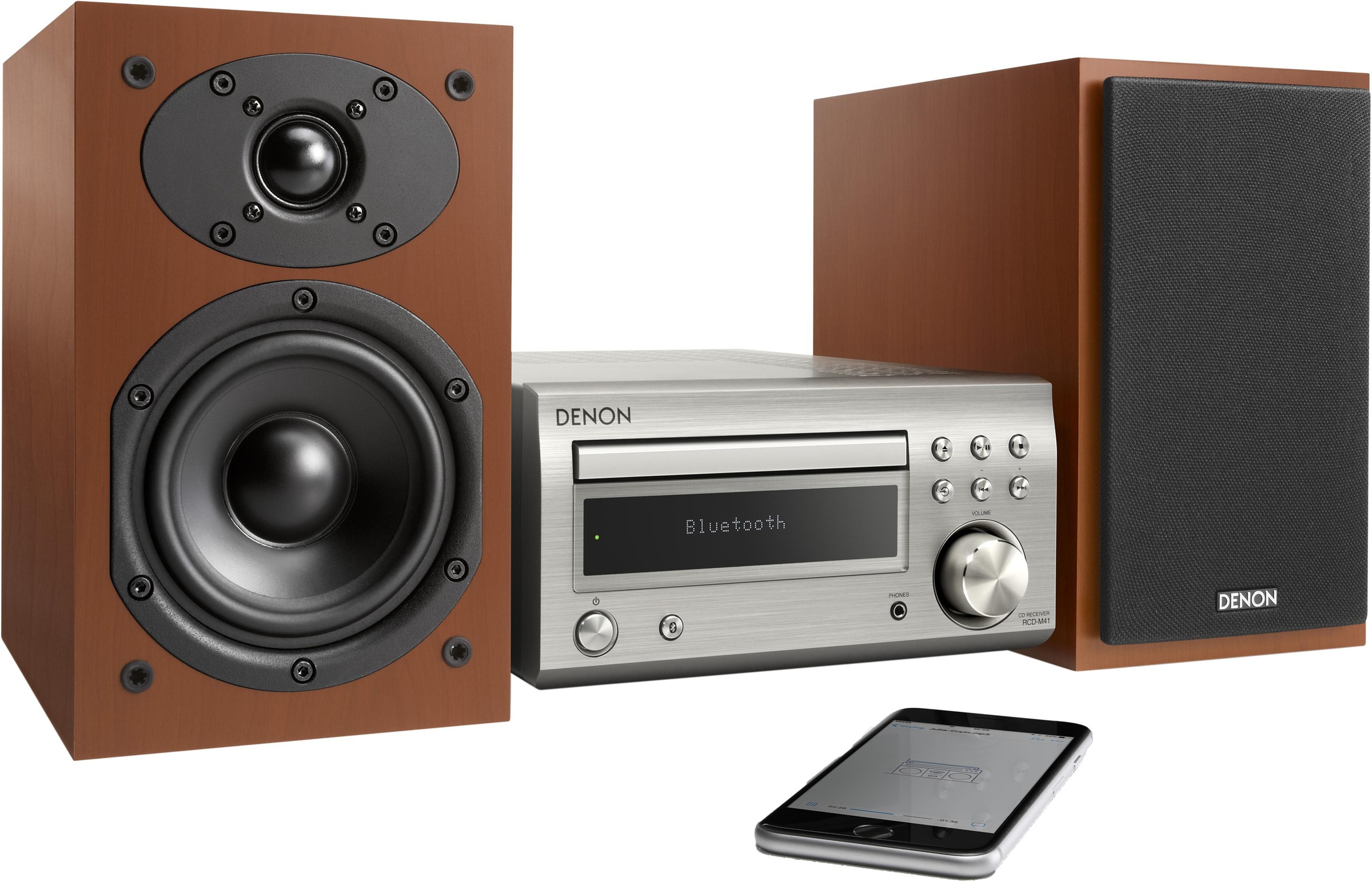 Bluetooth auf W), mit CD-Player, Digitalradio Microanlage »D-M41«, bestellen 60 RDS Rechnung Denon (DAB+)-FM-Tuner (Bluetooth