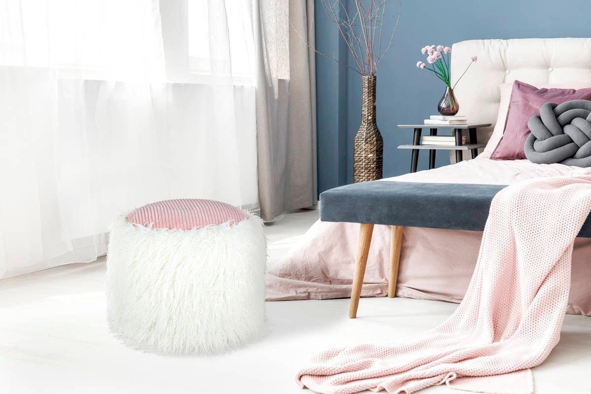 Pouf »Bobtail 125«, modern, dekorativ