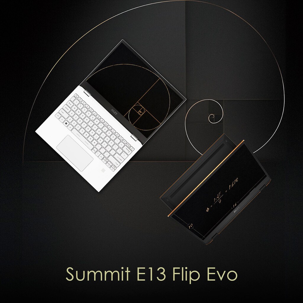 MSI Notebook »Summit E13 Flip Evo A12MT-018«, (34,1 cm/13,4 Zoll), Intel, Core i7, Iris Xe Graphics, 1000 GB SSD