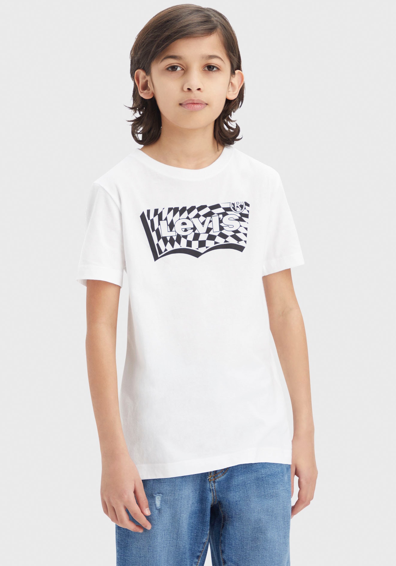 Levi\'s® Kids T-Shirt »LVB bestellen for CHECKERED BOYS TEE«, online BATWING