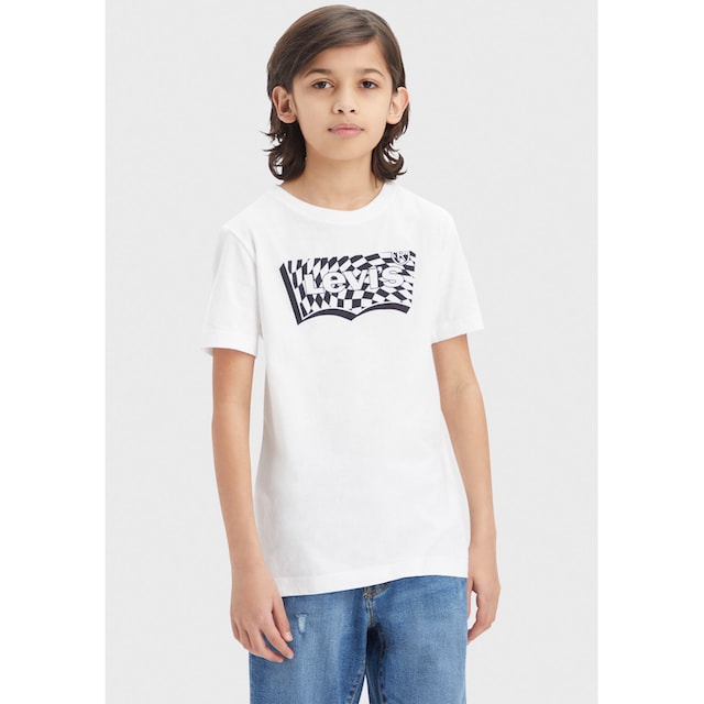 Levi's® Kids T-Shirt »LVB CHECKERED BATWING TEE«, for BOYS online bestellen