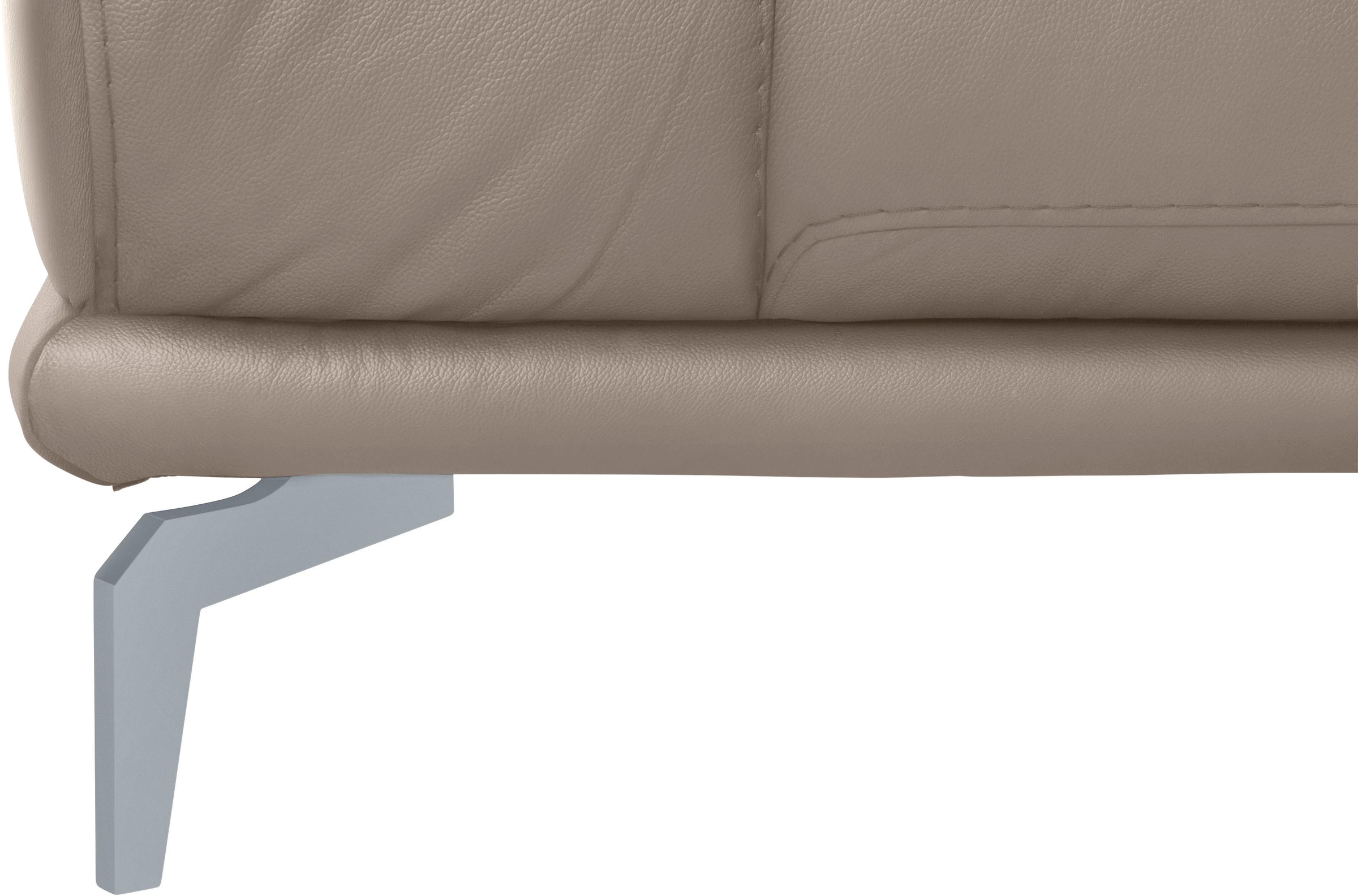 W.SCHILLIG 2,5-Sitzer »montanaa« mit Metallfüßen in Silber matt, Breite 212 cm