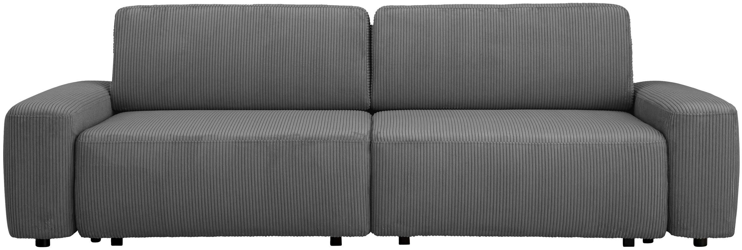Home affaire 3-Sitzer »TORGE (257cm), Sofa,Schlafsofa in Cord, Samtvelours, günstig online kaufen