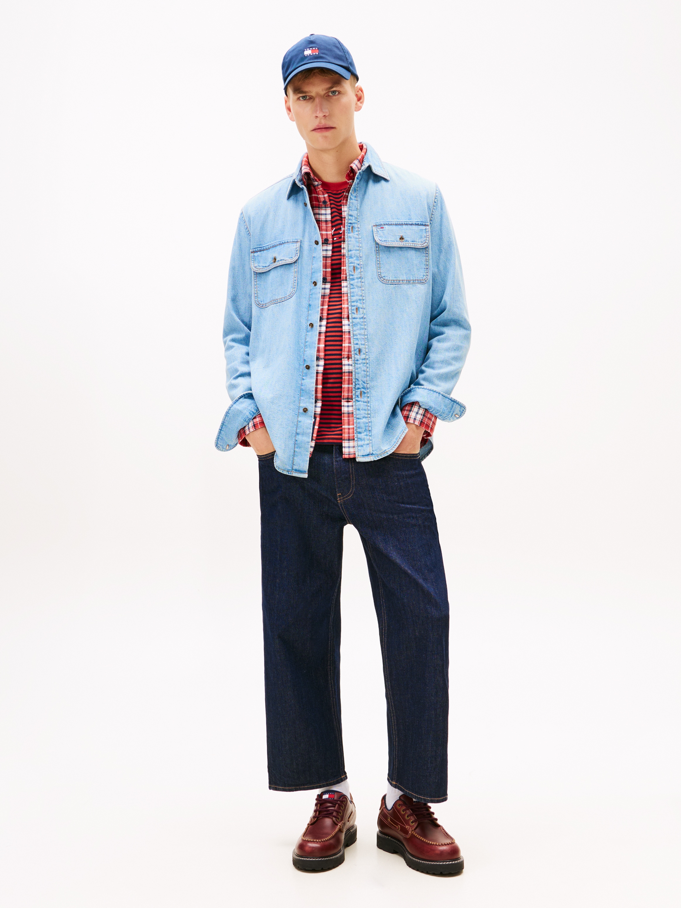 Tommy Jeans Jeanshemd »TJM DENIM RELAXED FIT«