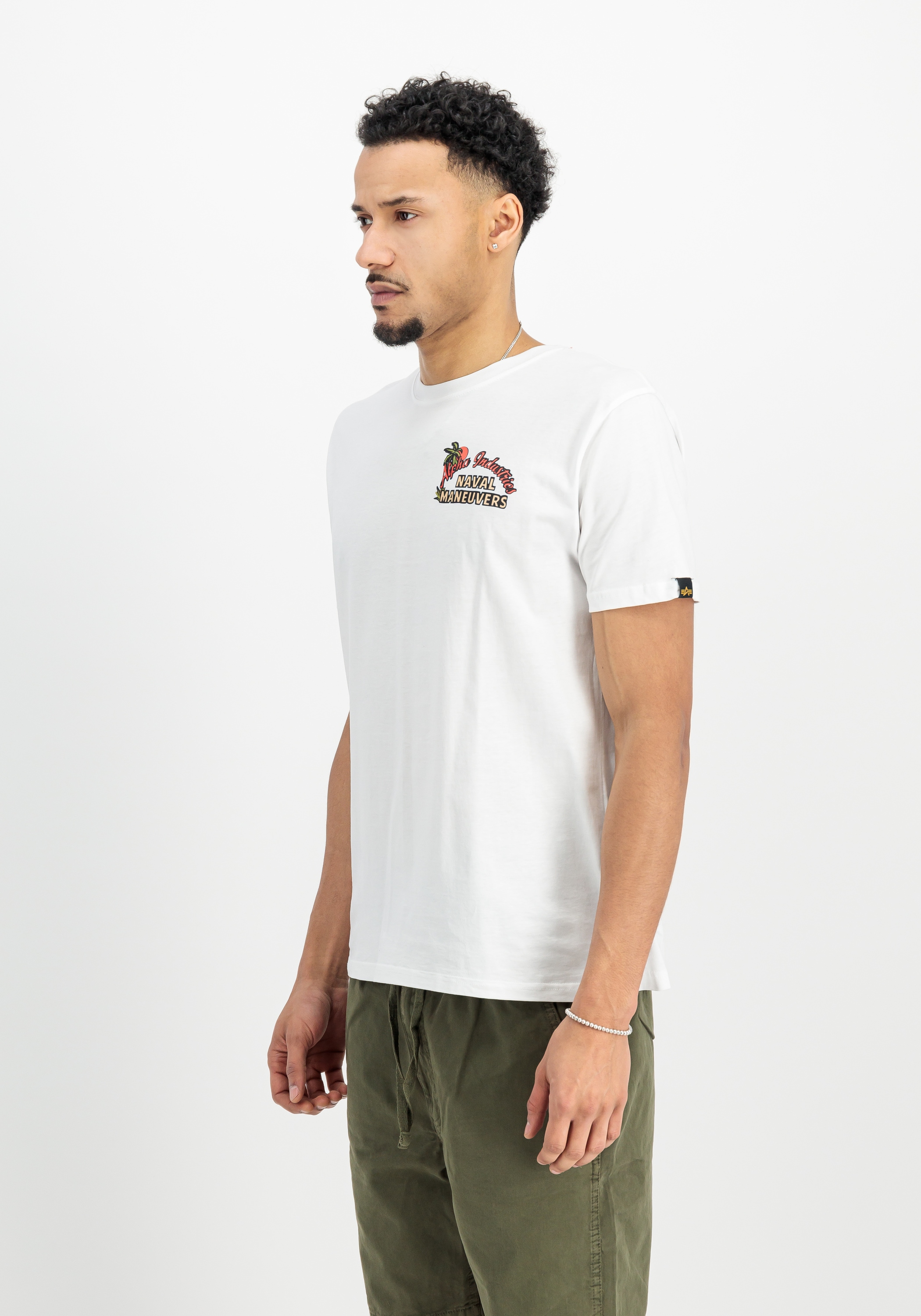 Alpha Industries T-Shirt »Alpha Industries Men - T-Shirts Naval T Back Print«