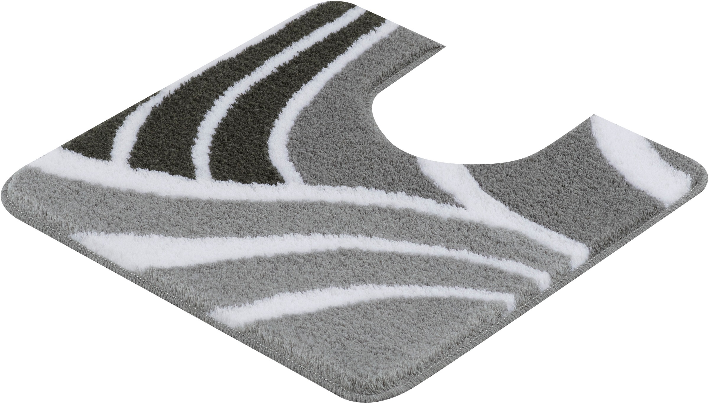 Kleine Wolke Badematte »Flame« Höhe 15 mm rutschhemmend beschichtet fußbode günstig online kaufen