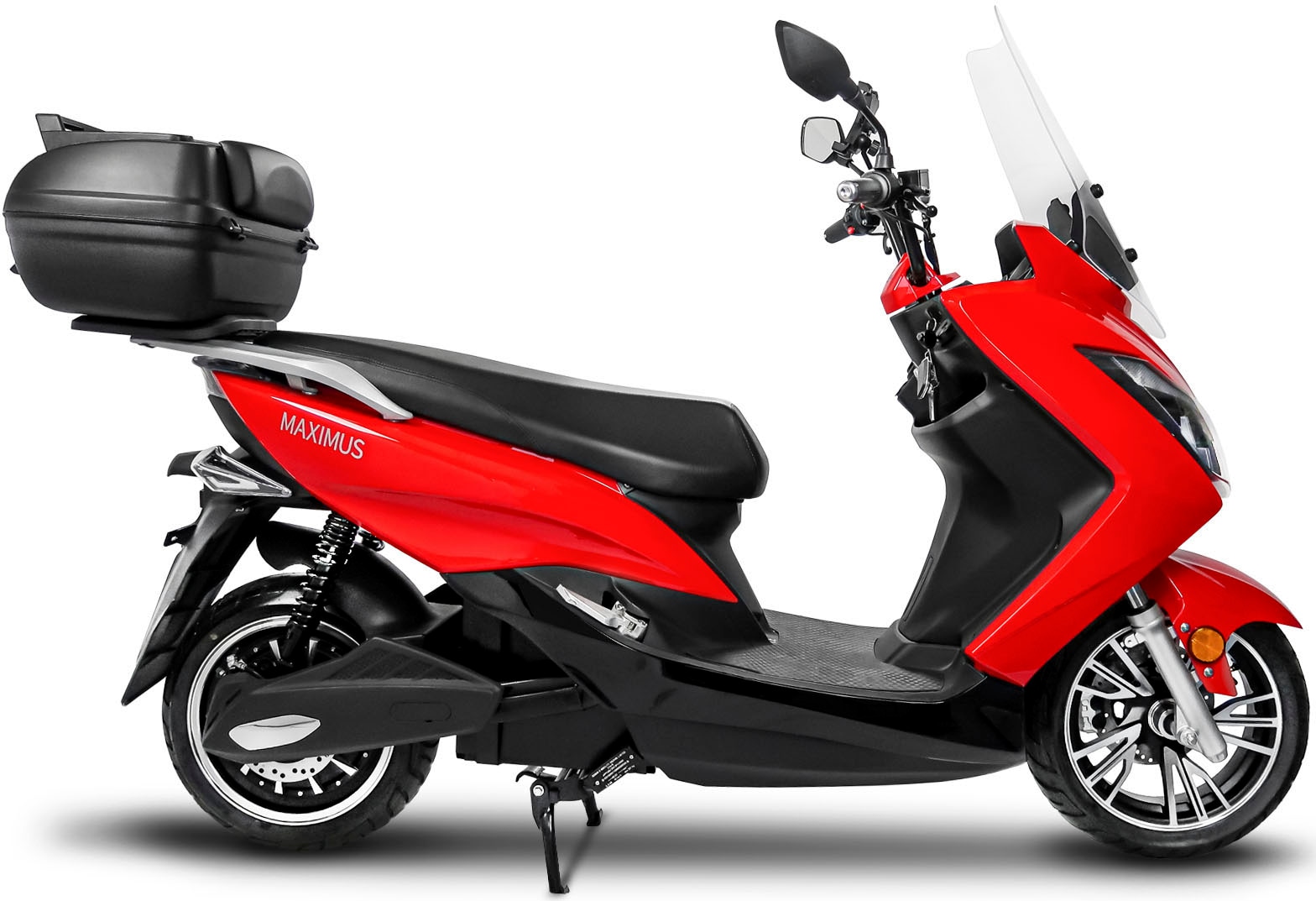 Rolektro E-Motorroller »Maximus MX2-45, 2 Akkus«, bis zu 168 km Reichweite, mit integr. Alarmanlage
