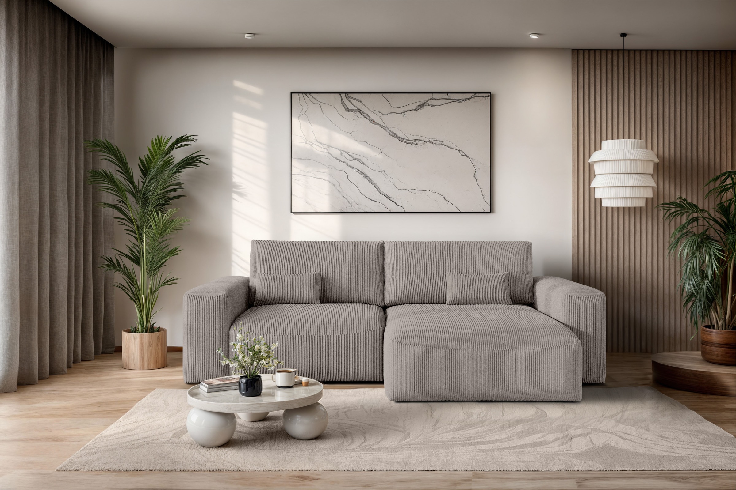 OTTO home Ecksofa »MATTS Schlafsofa mit Bettkasten, Maße B/T/H: 265/159/89 günstig online kaufen